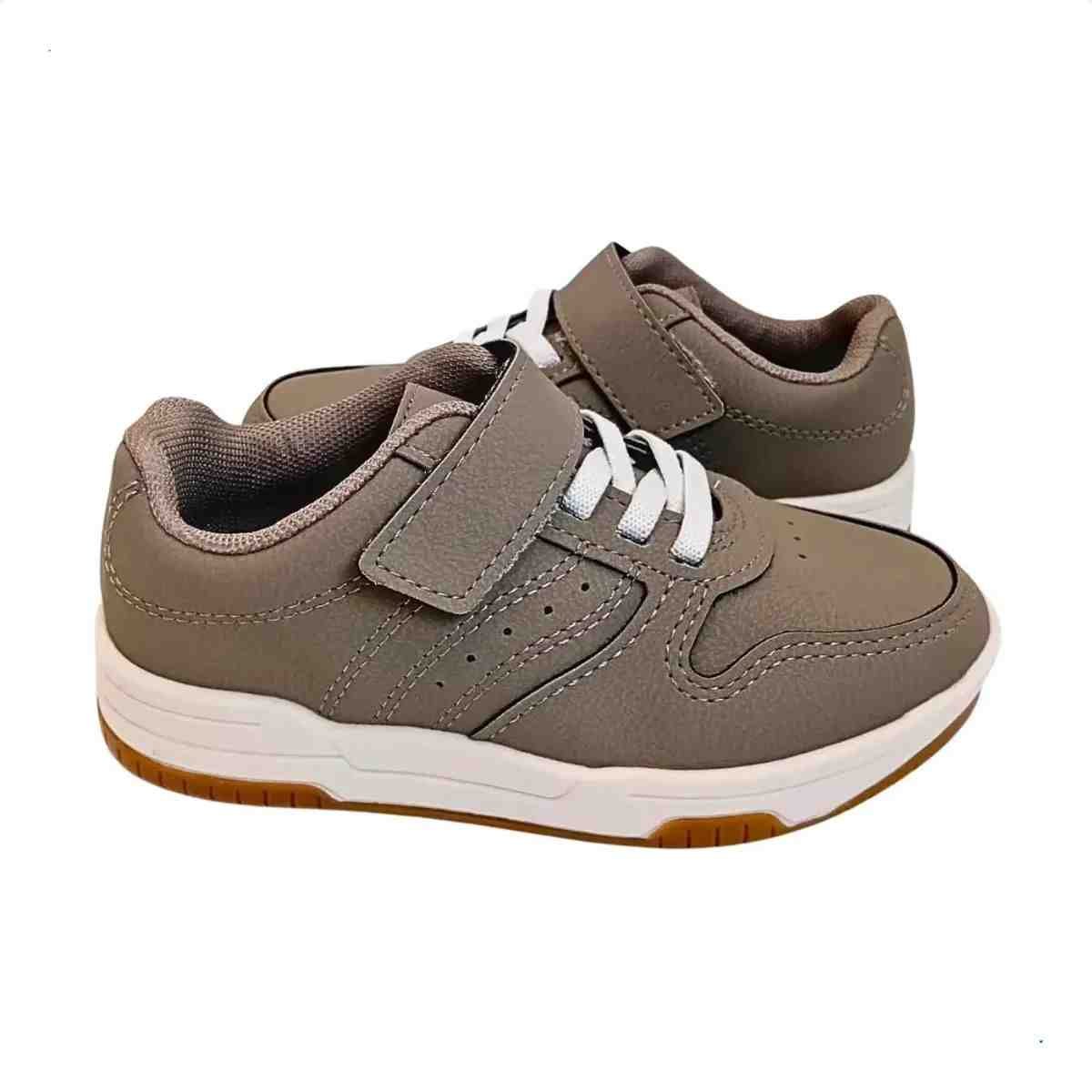 Tenis Casual Infantil Molekinho Marrom Marrom 6