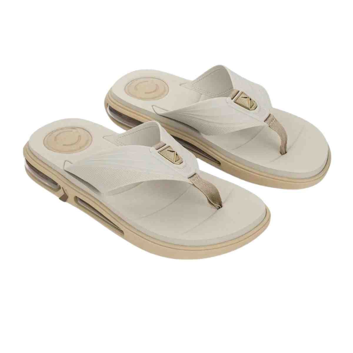 Chinelo Masculino Dedo Rider R Bold 2 Bege Bege 2