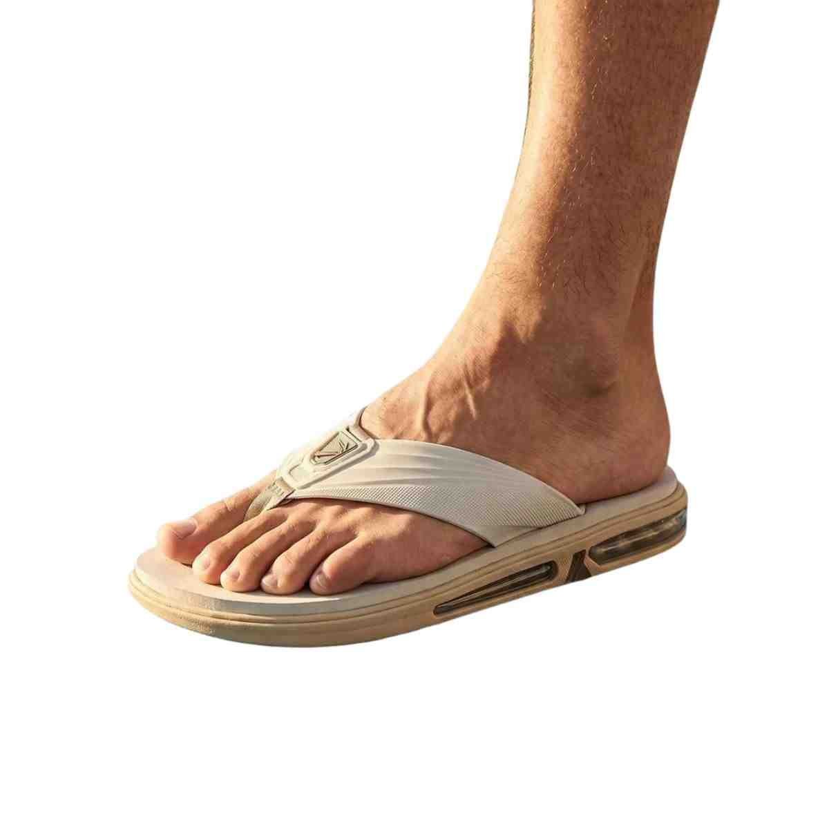 Chinelo Masculino Dedo Rider R Bold 2 Bege Bege 4