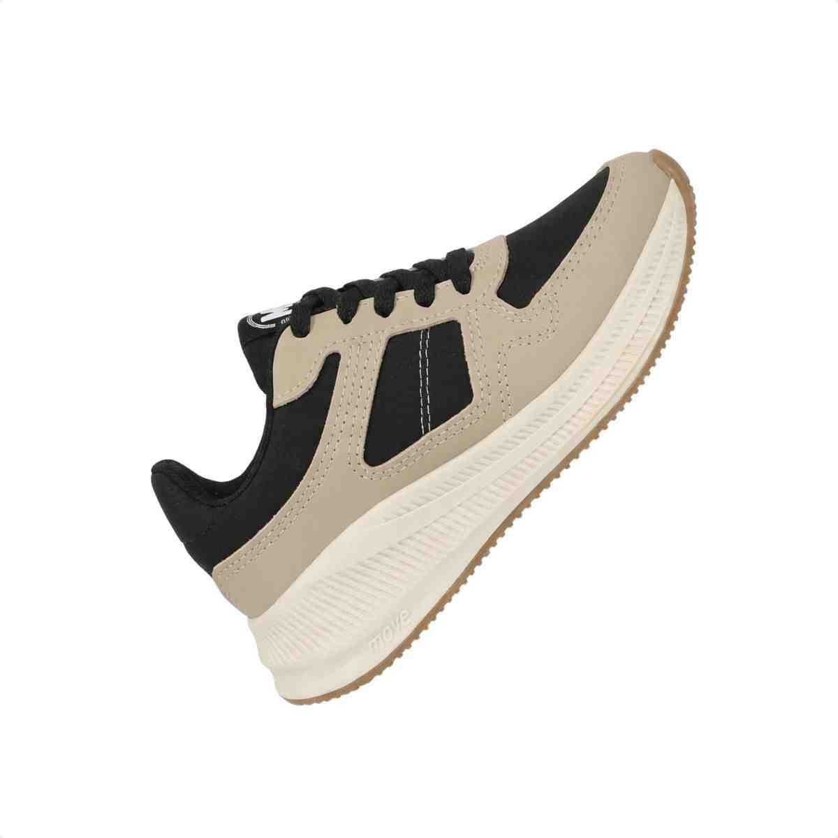 Tenis Casual Infantil Molekinho Preto Areia Preto/Areia 5