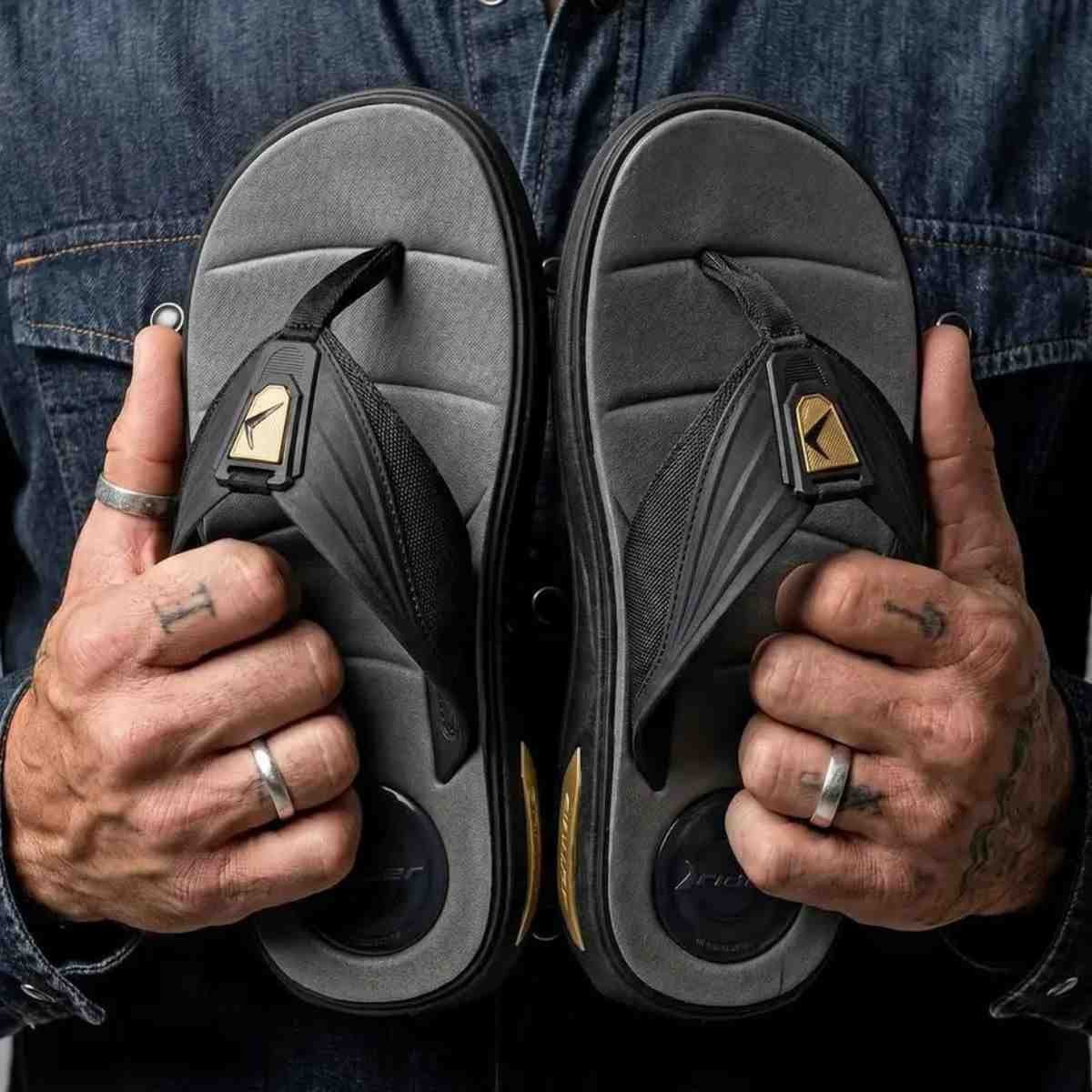 Chinelo Masculino Dedo Rider R Bold 2 Preto Preto 3