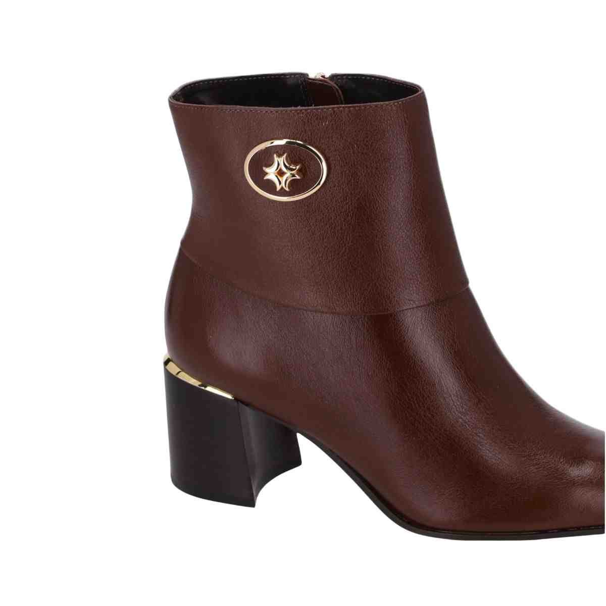 Bota Feminina Cano Baixo Luz Da Lua Atacama Trufa Trufa 4
