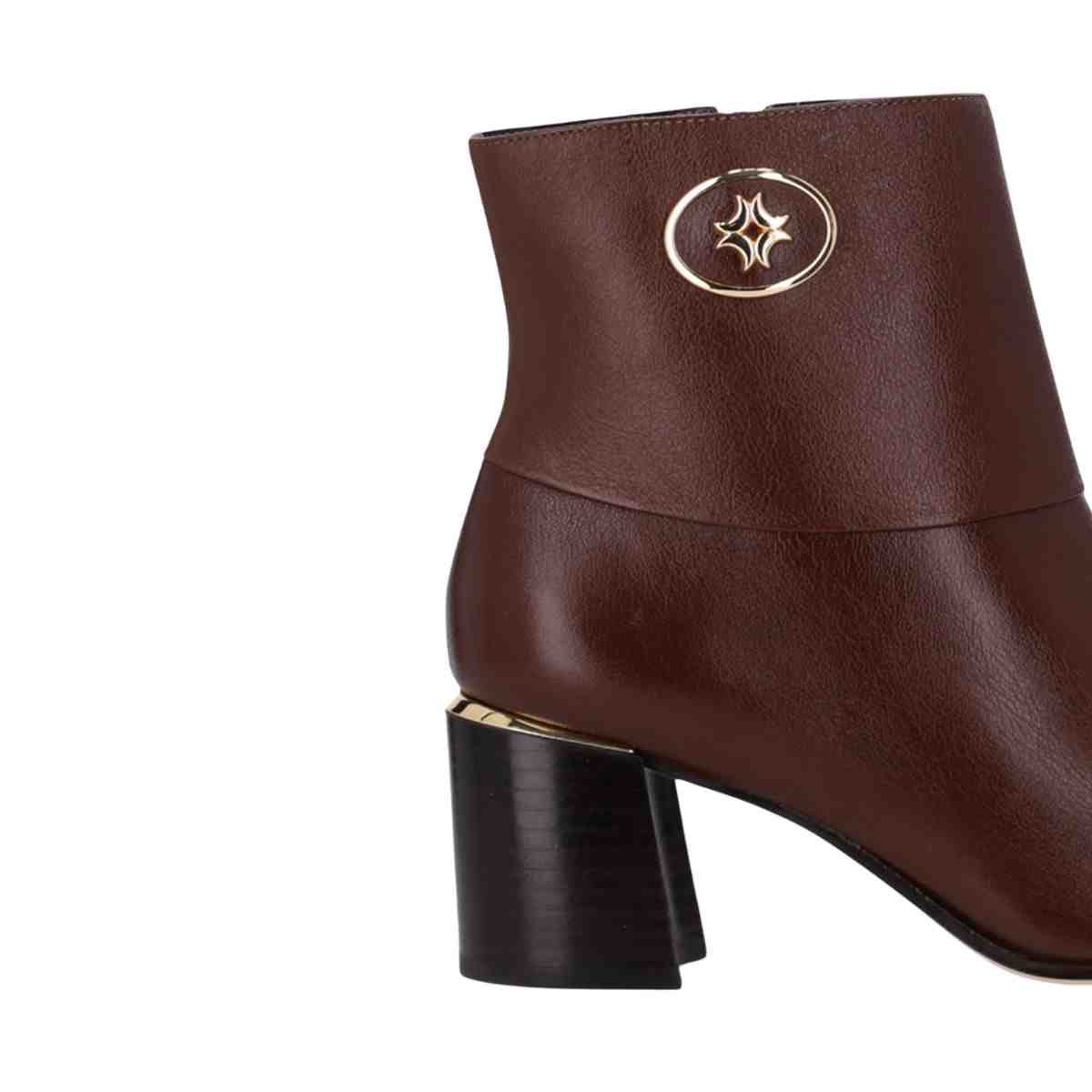Bota Feminina Cano Baixo Luz Da Lua Atacama Trufa Trufa 7