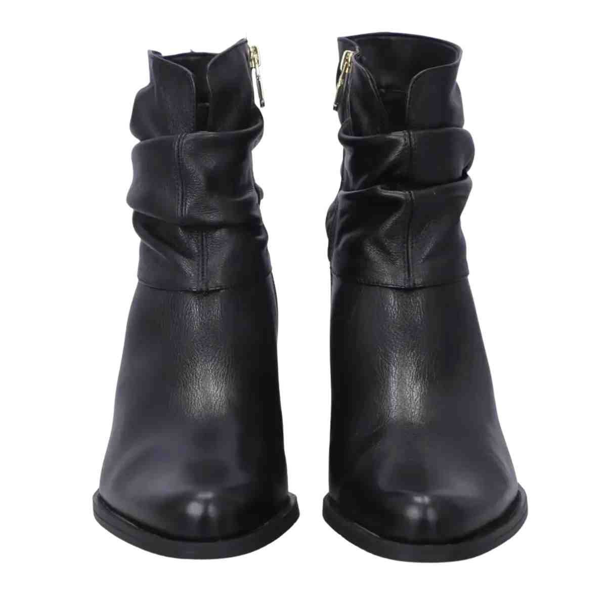 Bota Feminina Cano Baixo Luz Da Lua Saara Preta Preto 3
