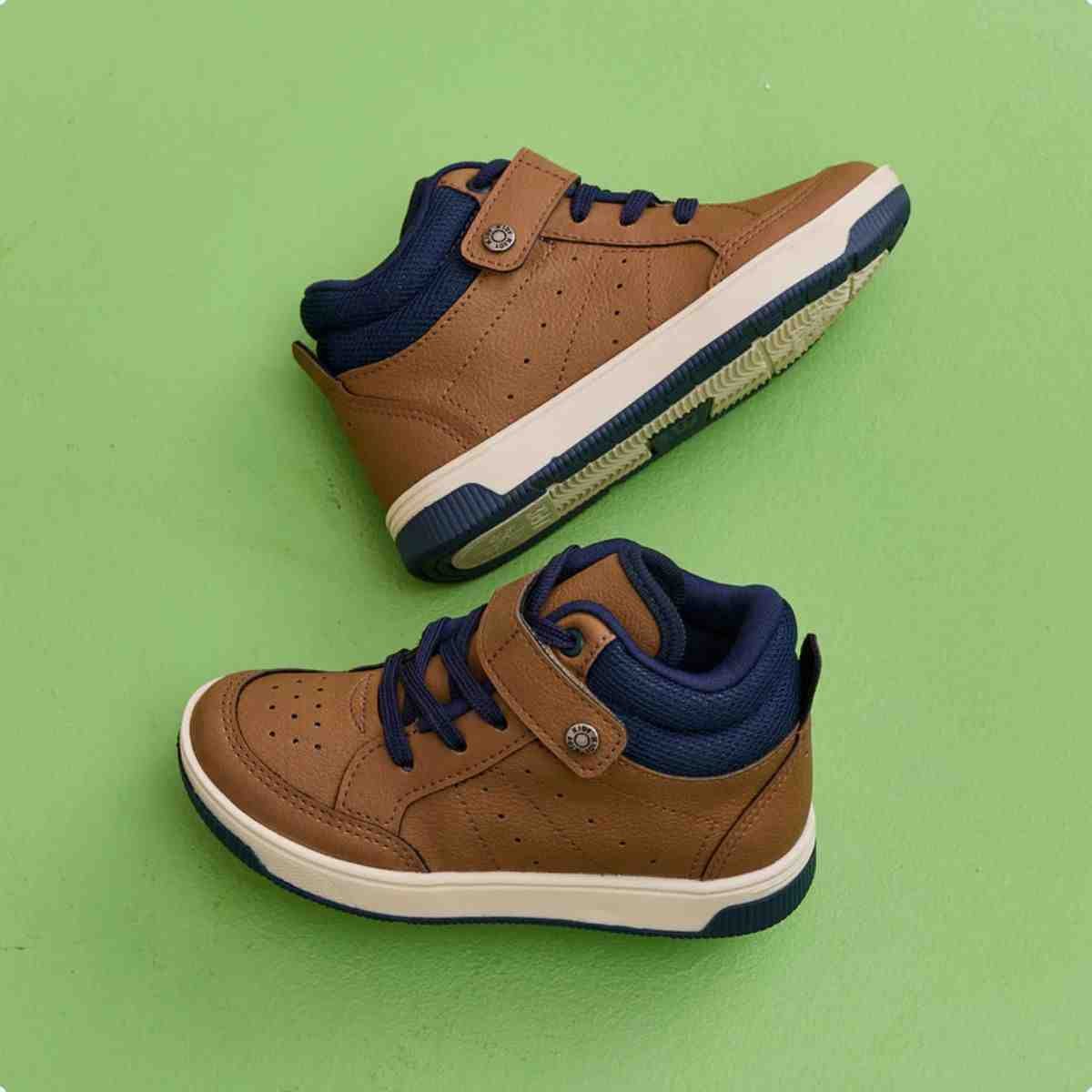 Tenis Casual Infantil Kidy Marrom Marrom 2