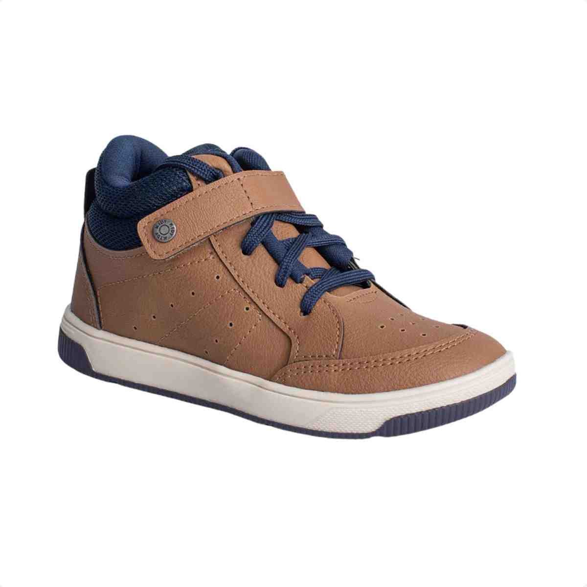 Tenis Casual Infantil Kidy Marrom Marrom 3