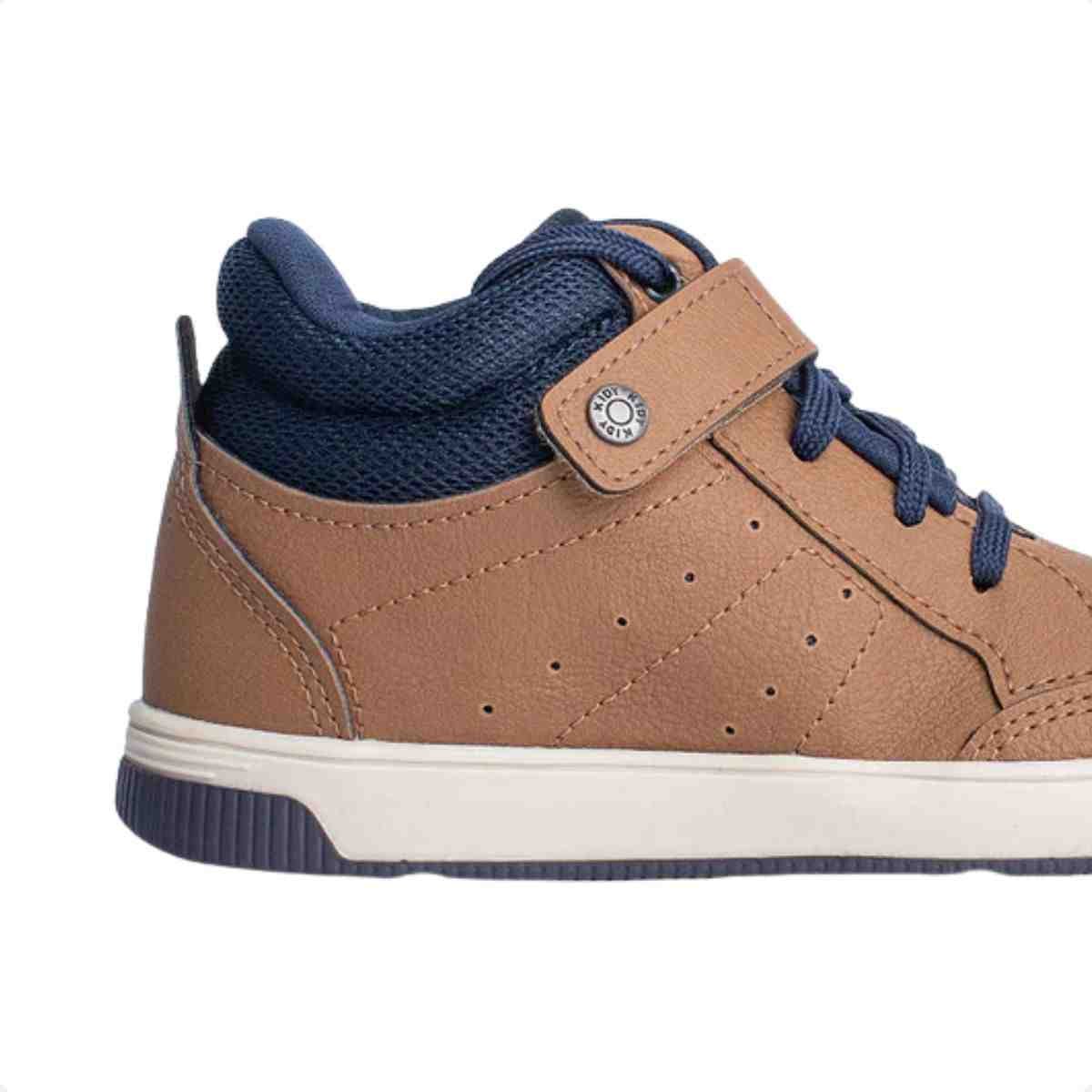 Tenis Casual Infantil Kidy Marrom Marrom 7