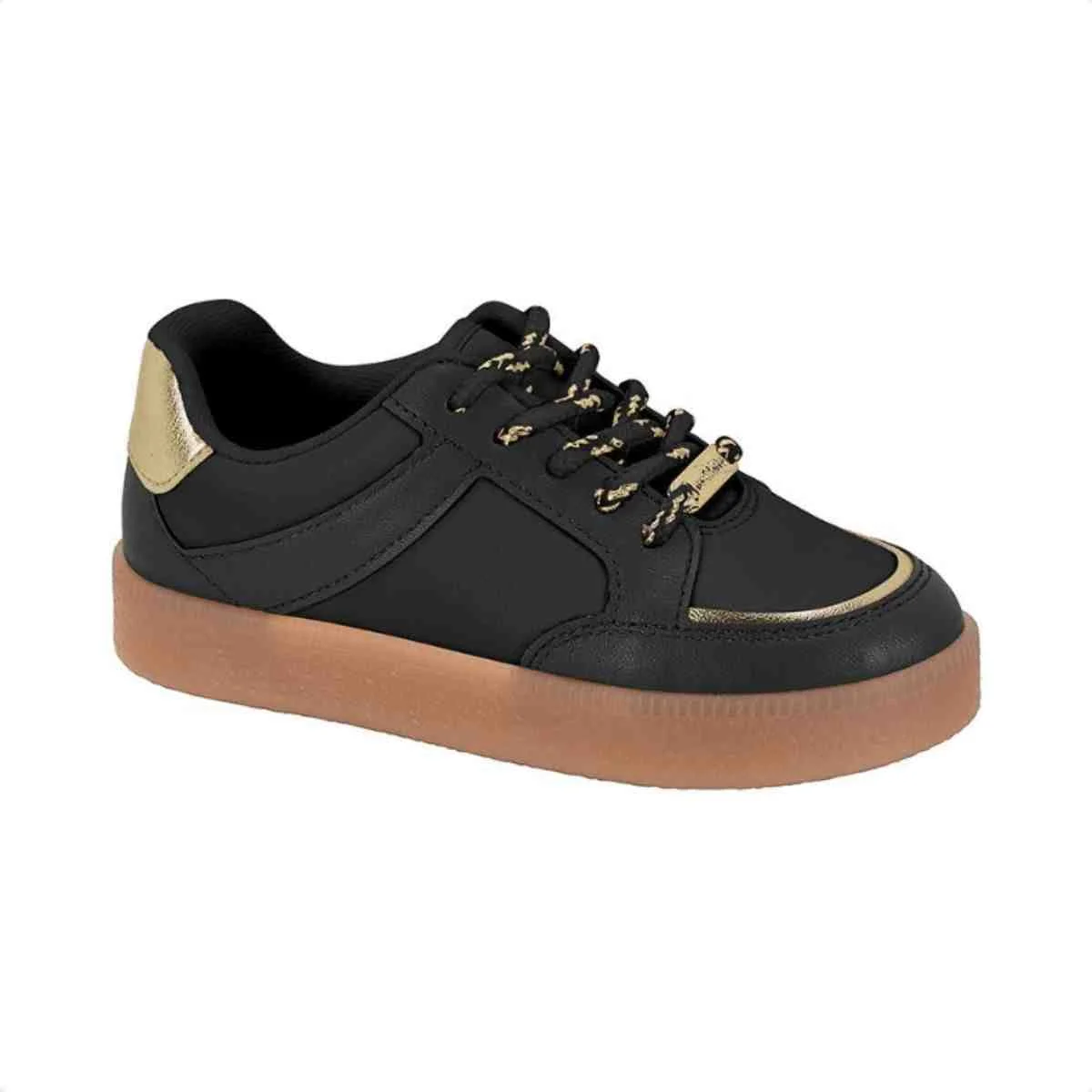 Tenis Casual Infantil Molekinha Preto Preto 5