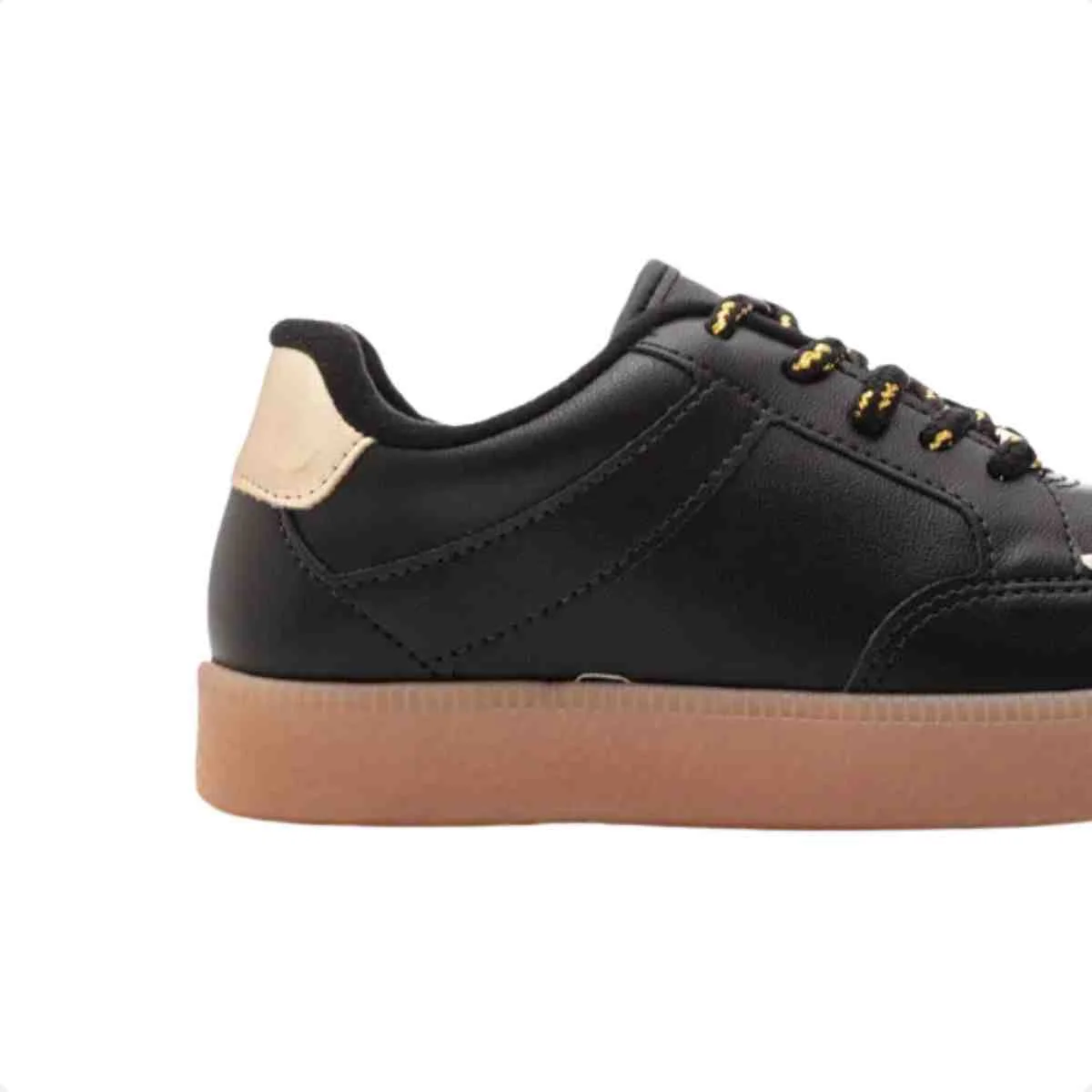Tenis Casual Infantil Molekinha Preto Preto 3