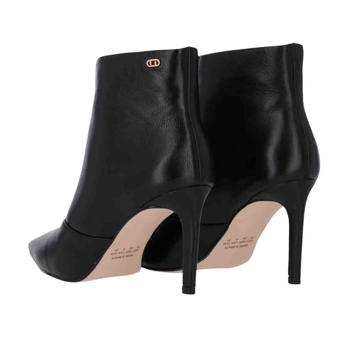 Bota Feminina Cano Baixo Luz Da Lua Saara Preto Preto 5