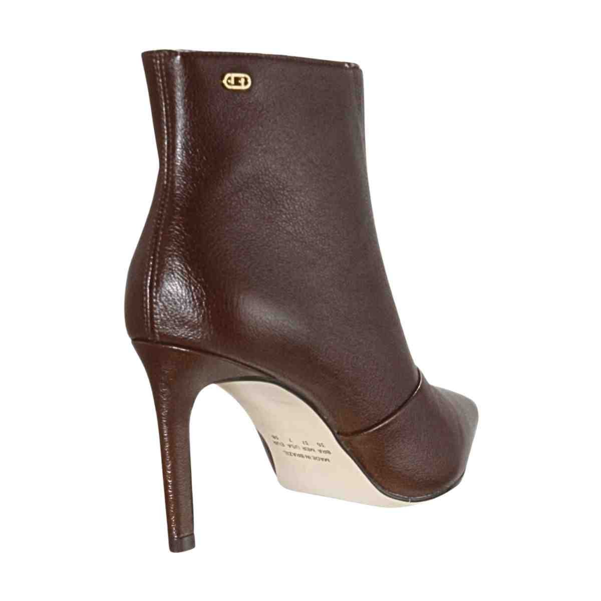 Bota Feminina Cano Baixo Luz Da Lua Atacama Trufa Trufa 6