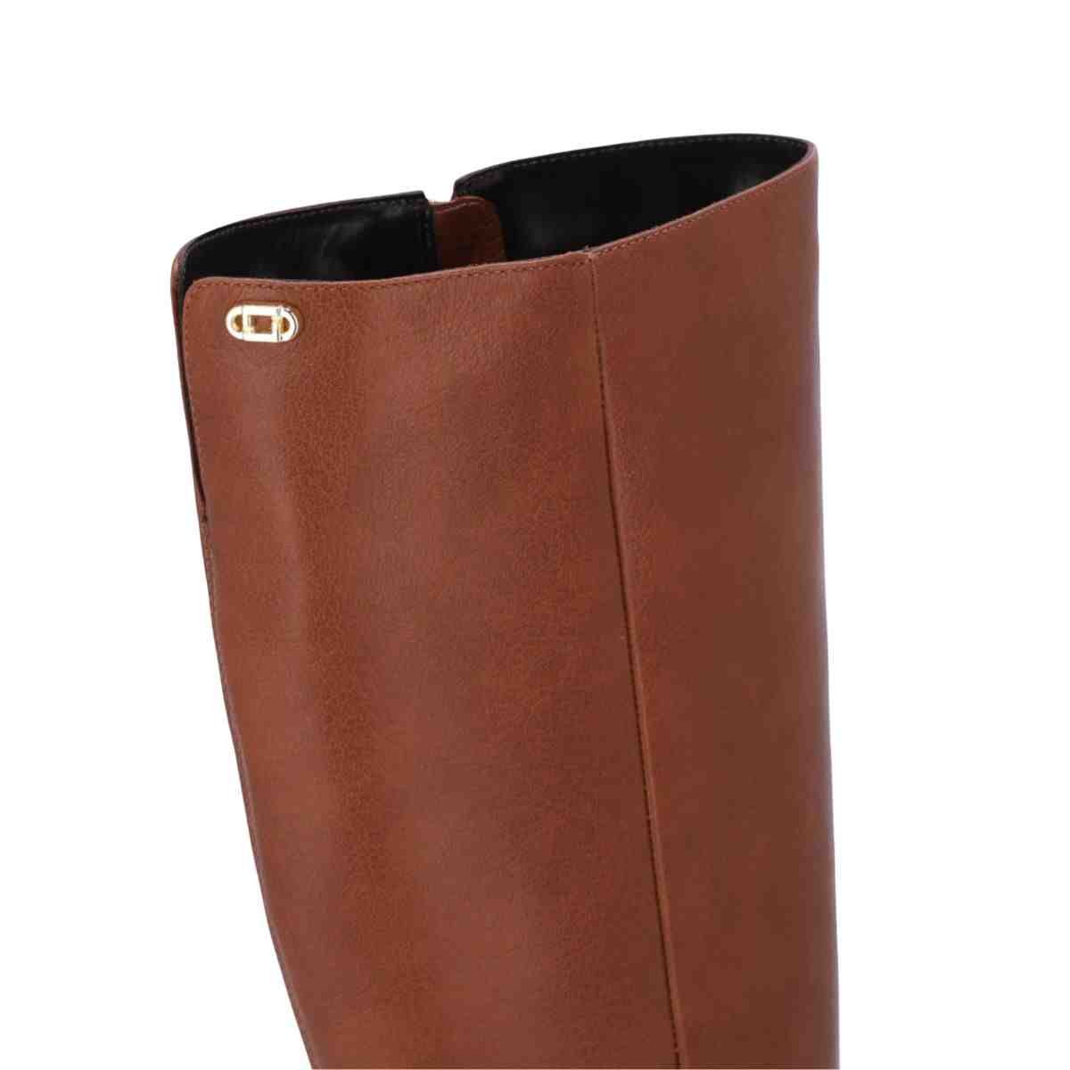 Bota Feminina Cano Alto Luz Da Lua Atacama Trufa Trufa 3
