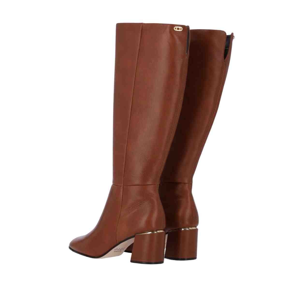 Bota Feminina Cano Alto Luz Da Lua Atacama Trufa Trufa 4