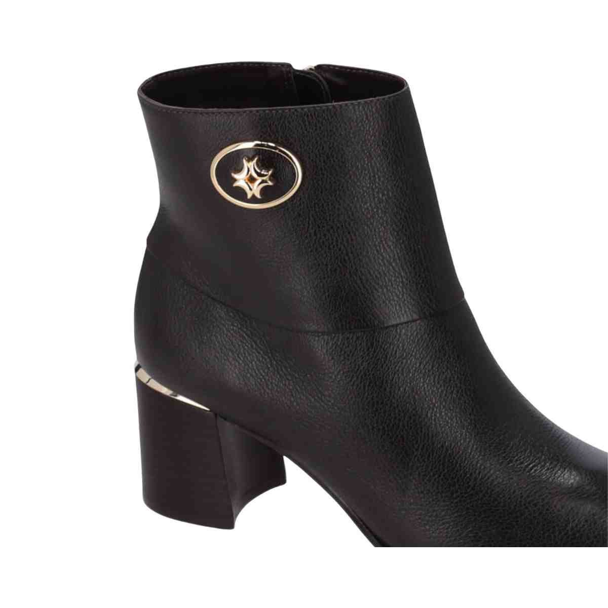 Bota Feminina Cano Baixo Luz Da Lua Atacama Preto Preto 3