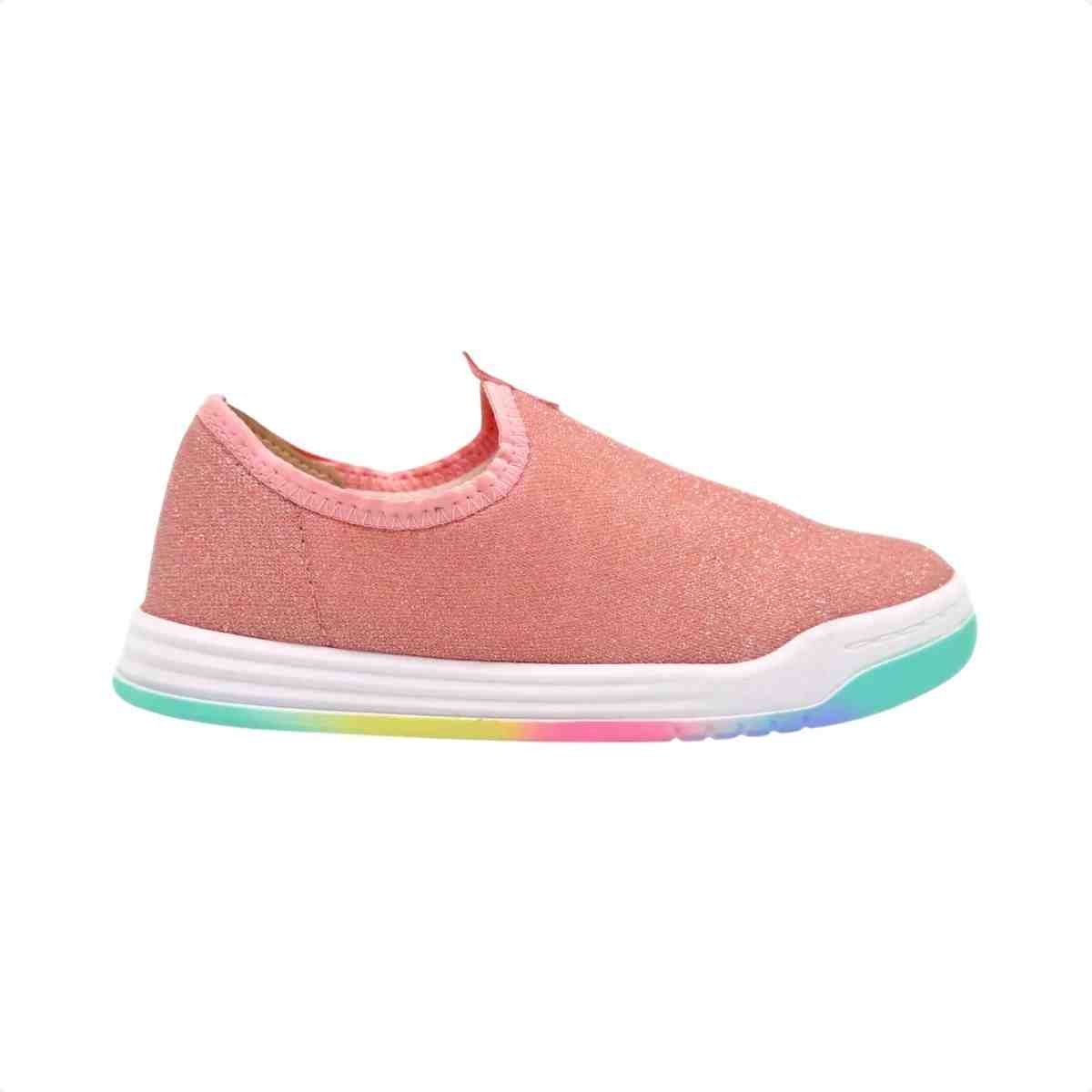 Tenis Casual Bebe Molekinha Rosa