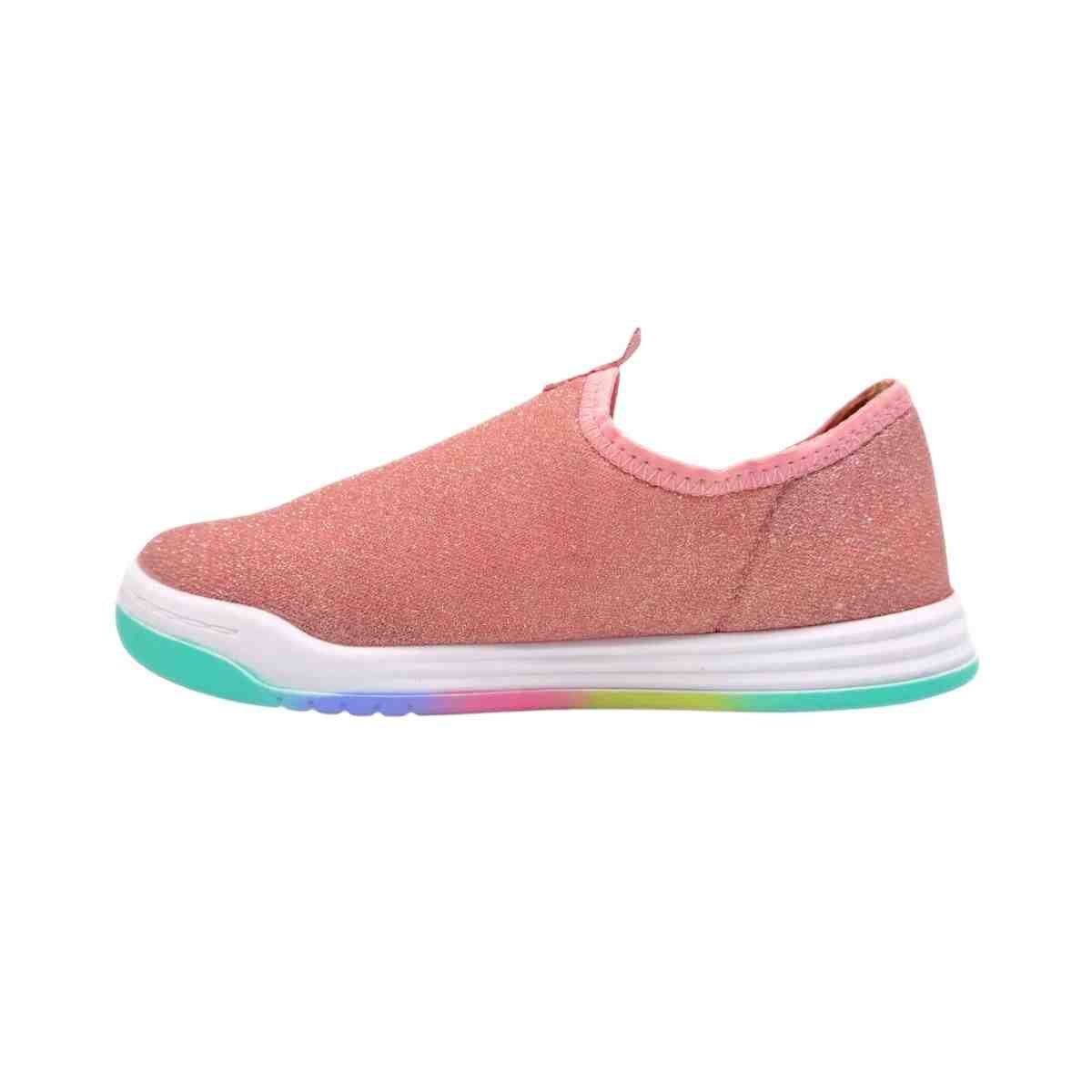 Tenis Casual Bebe Molekinha Rosa Rosa 4