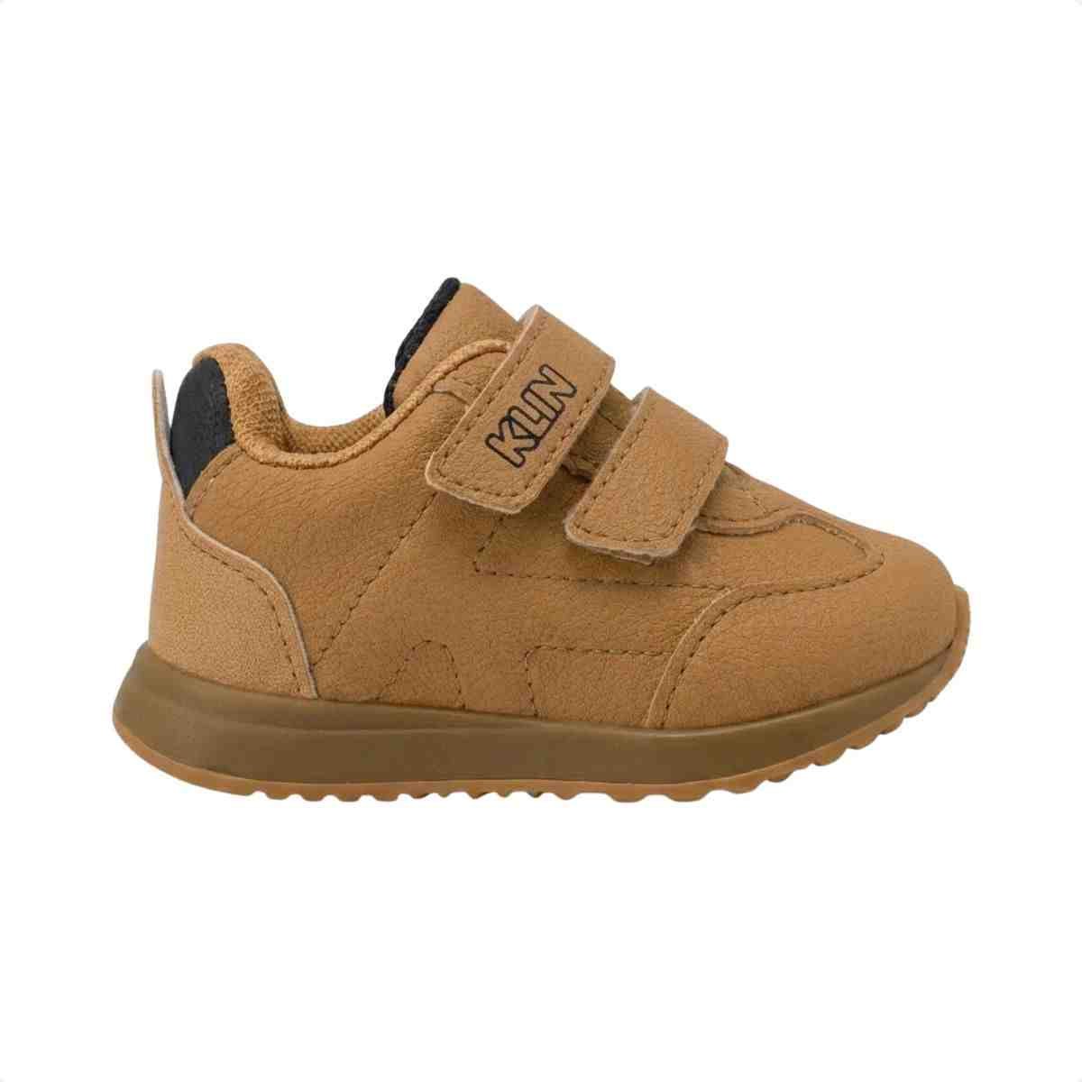 Tenis Casual Bebe Klin Marrom