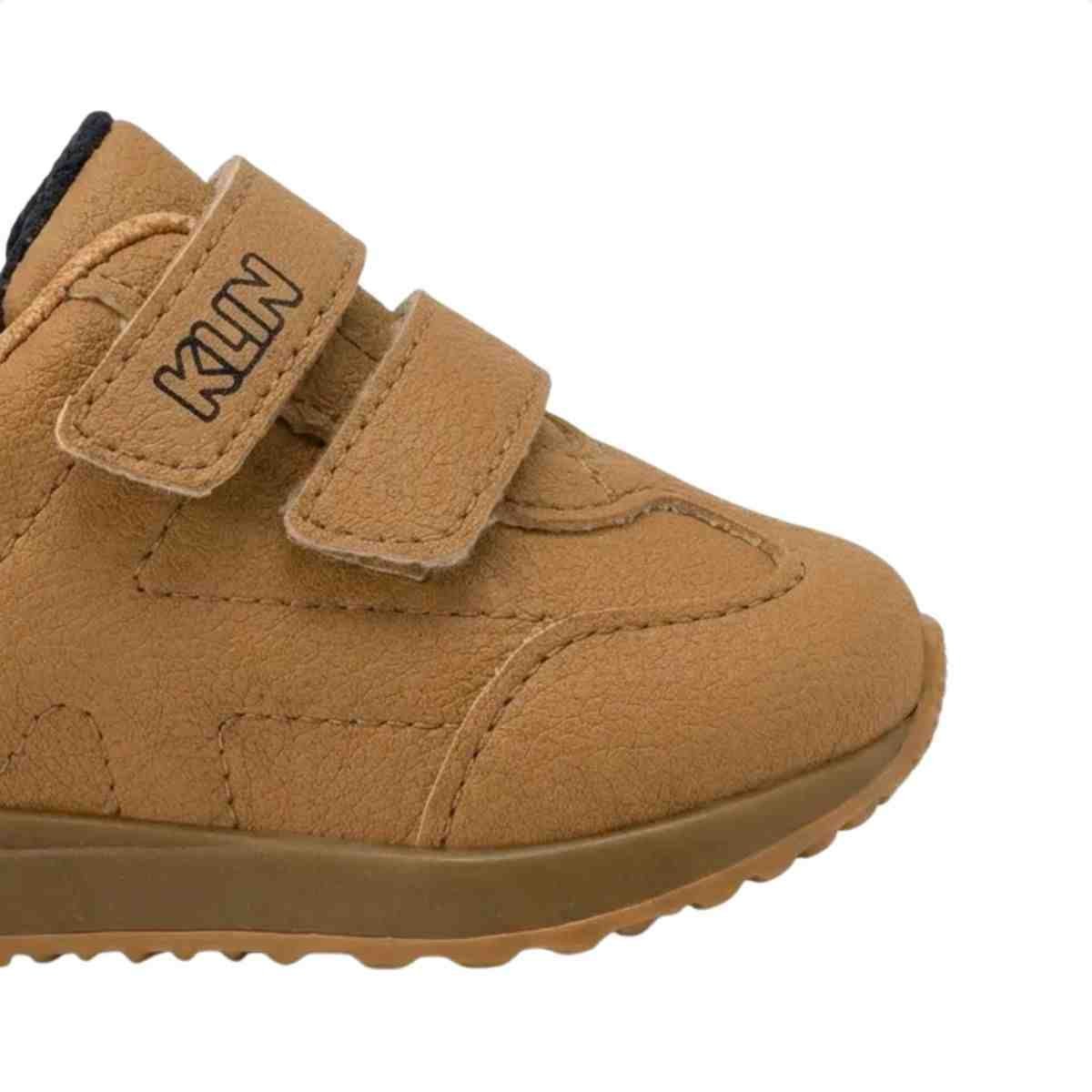 Tenis Casual Bebe Klin Marrom Marrom 6