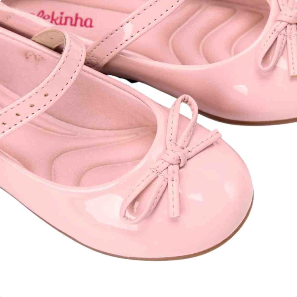 Sapatilha Infantil Molekinha Rosa Rosa 3