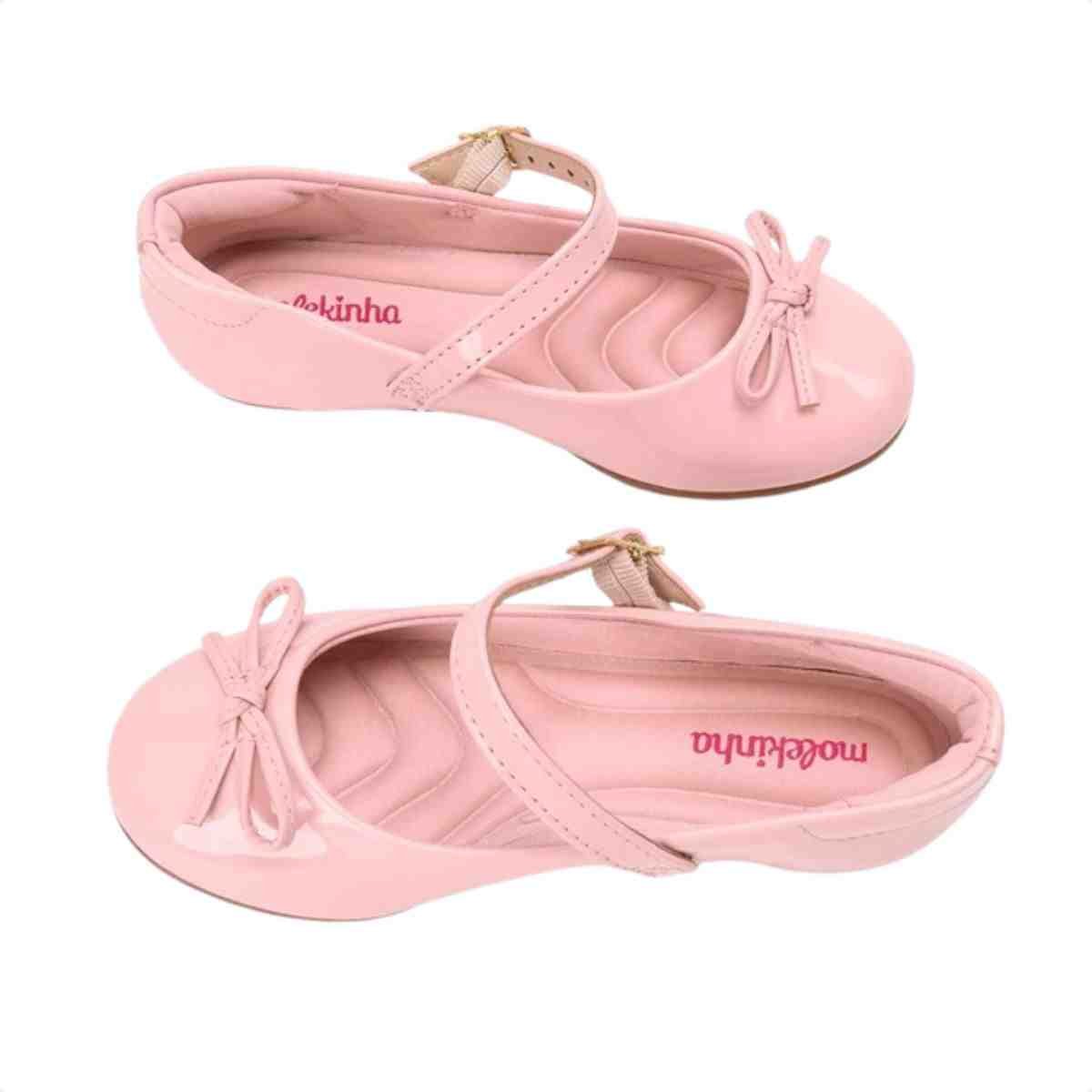 Sapatilha Infantil Molekinha Rosa Rosa 5