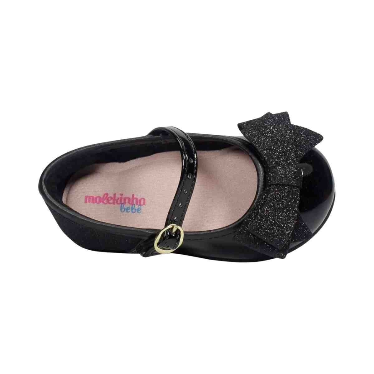 Sapatilha Bebe Molekinha Preto Preto 4