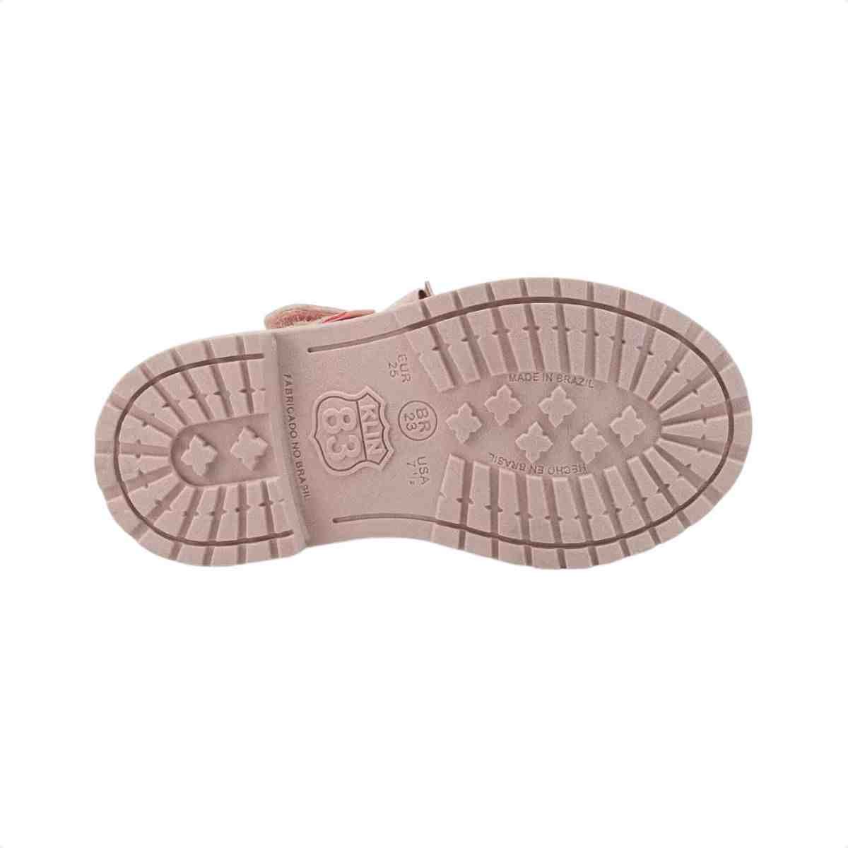 Sapatilha Bebe Klin Charlotte Mini Rosa Rosa 5