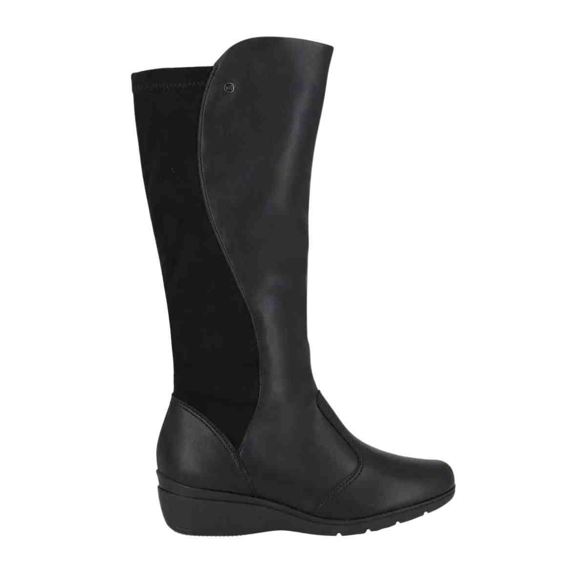 Bota Feminina Cano Alto Joanete Maxi Piccadilly Preta