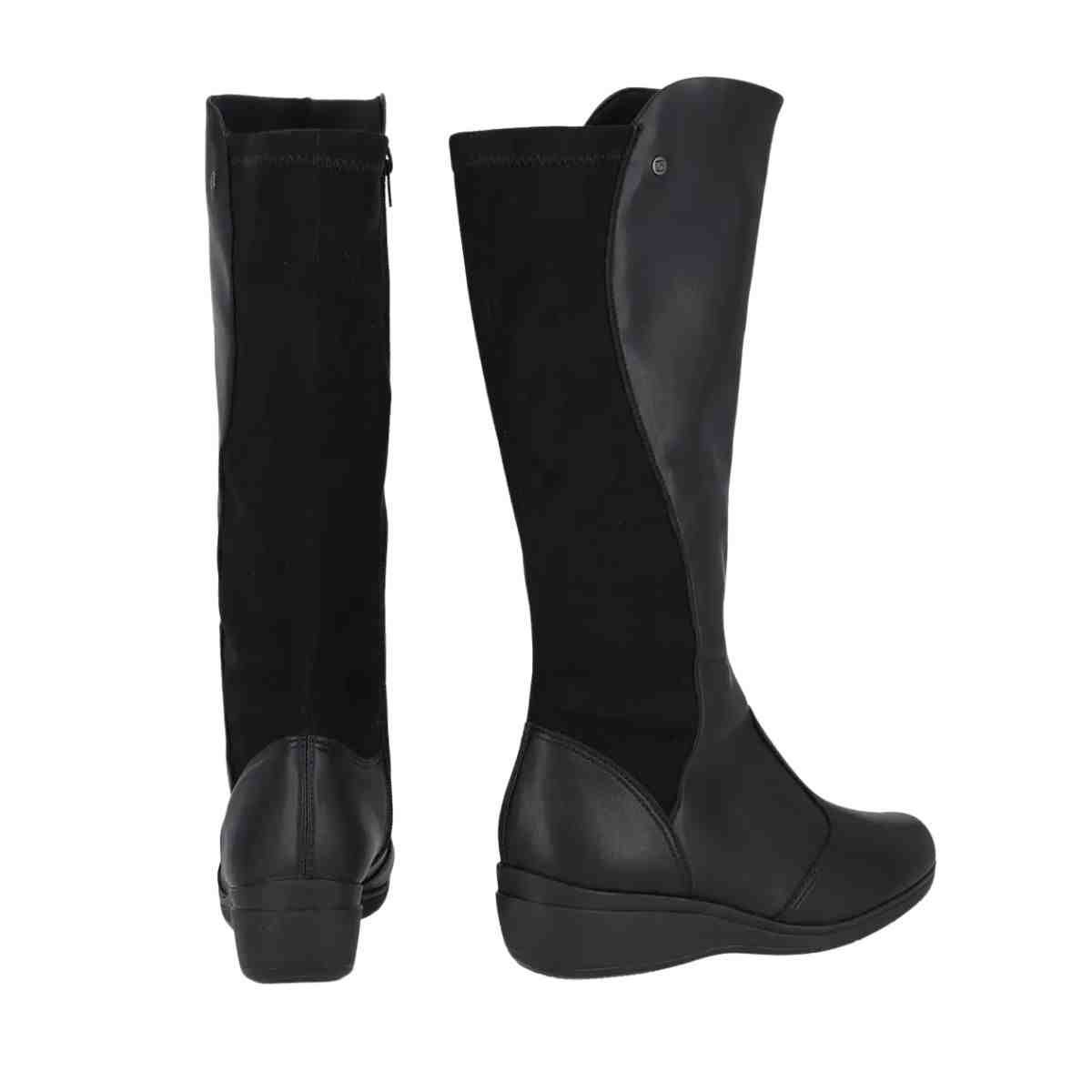 Bota Feminina Cano Alto Joanete Maxi Piccadilly Preta Preto 5