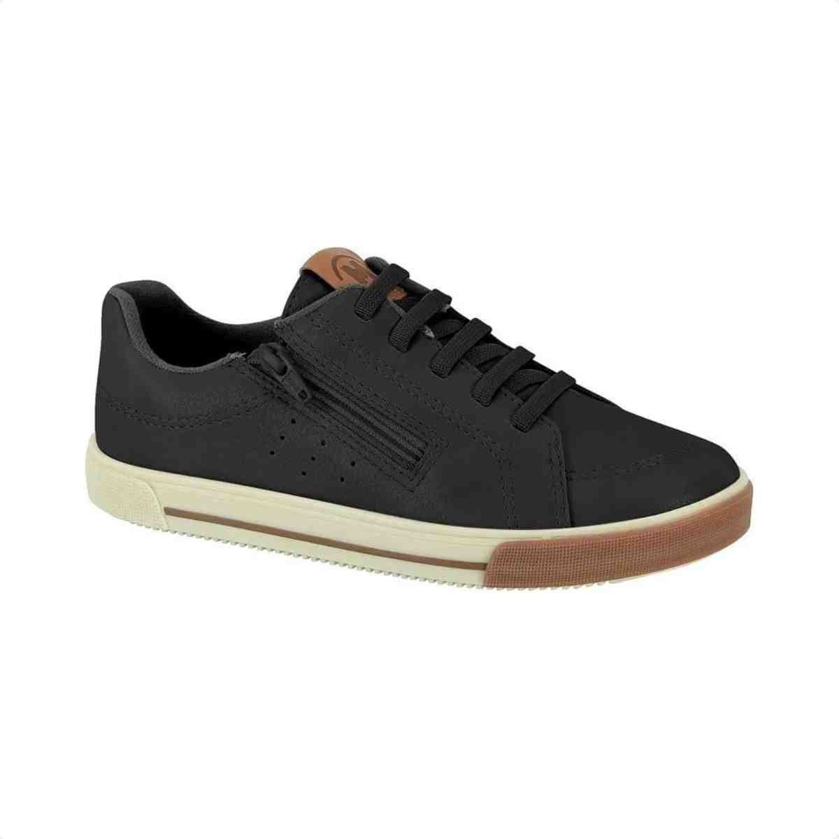 Sapatenis Infantil Molekinho Preto Preto 3