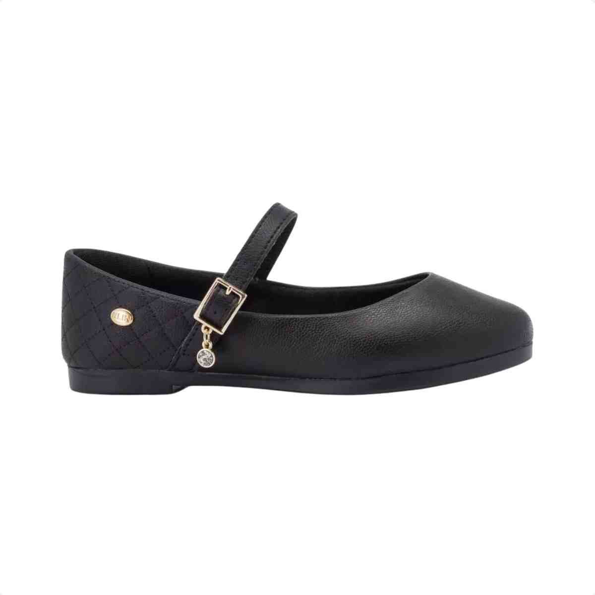 Sapatilha Bebe Klin Preto