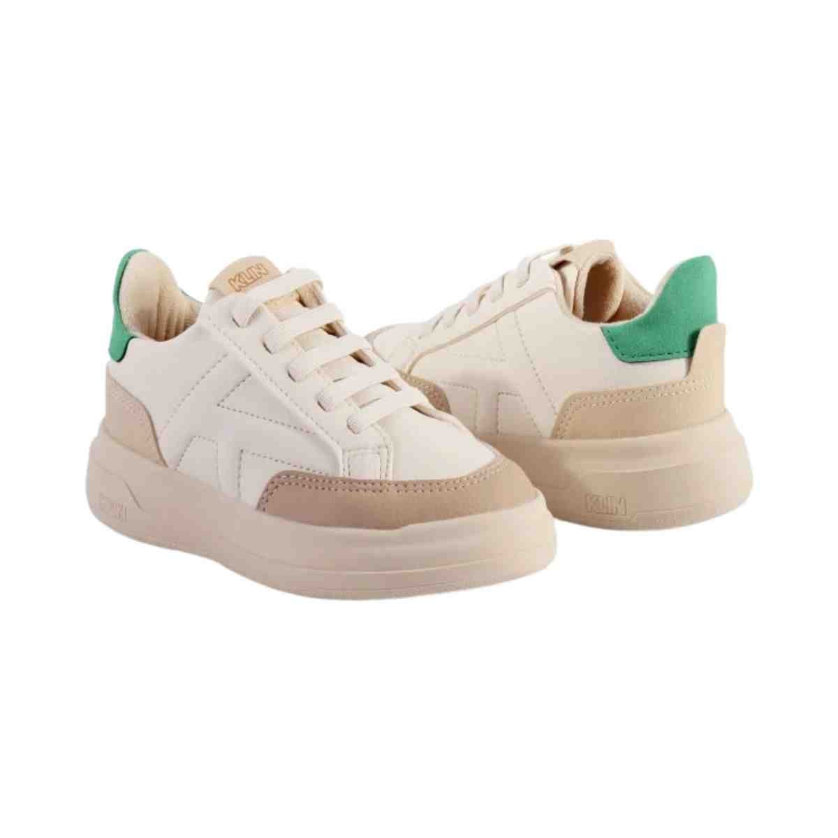 Sapatenis Infantil Klin Capri Mini Branco Off White 4