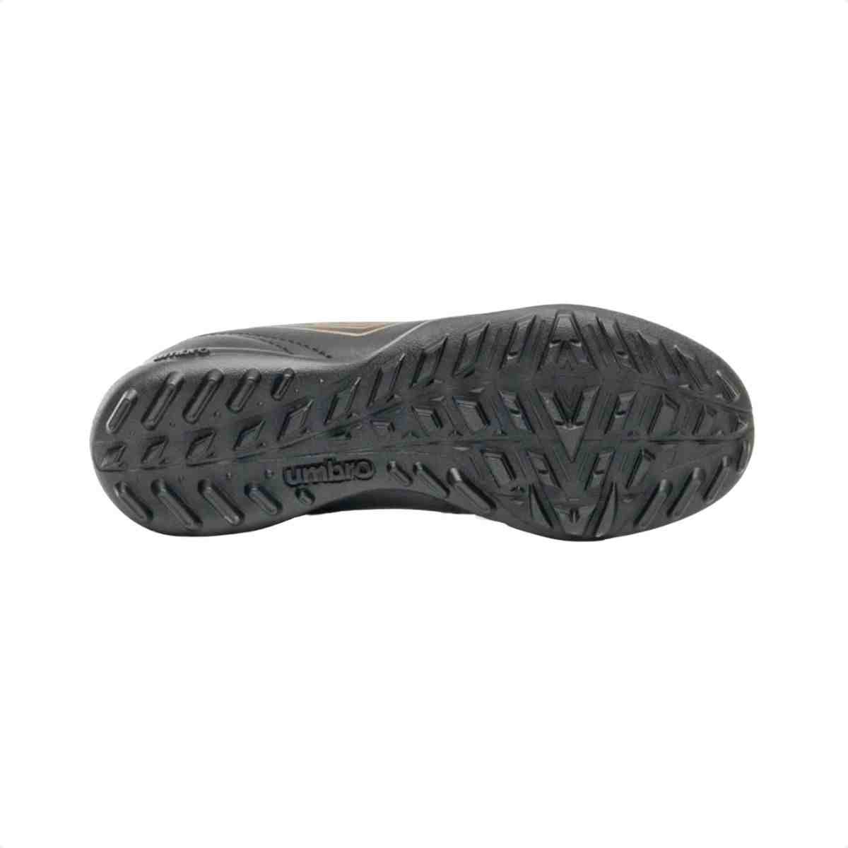 Chuteira Society Infantil Umbro Class Footballer Jr Preto Preto/Dourado 5