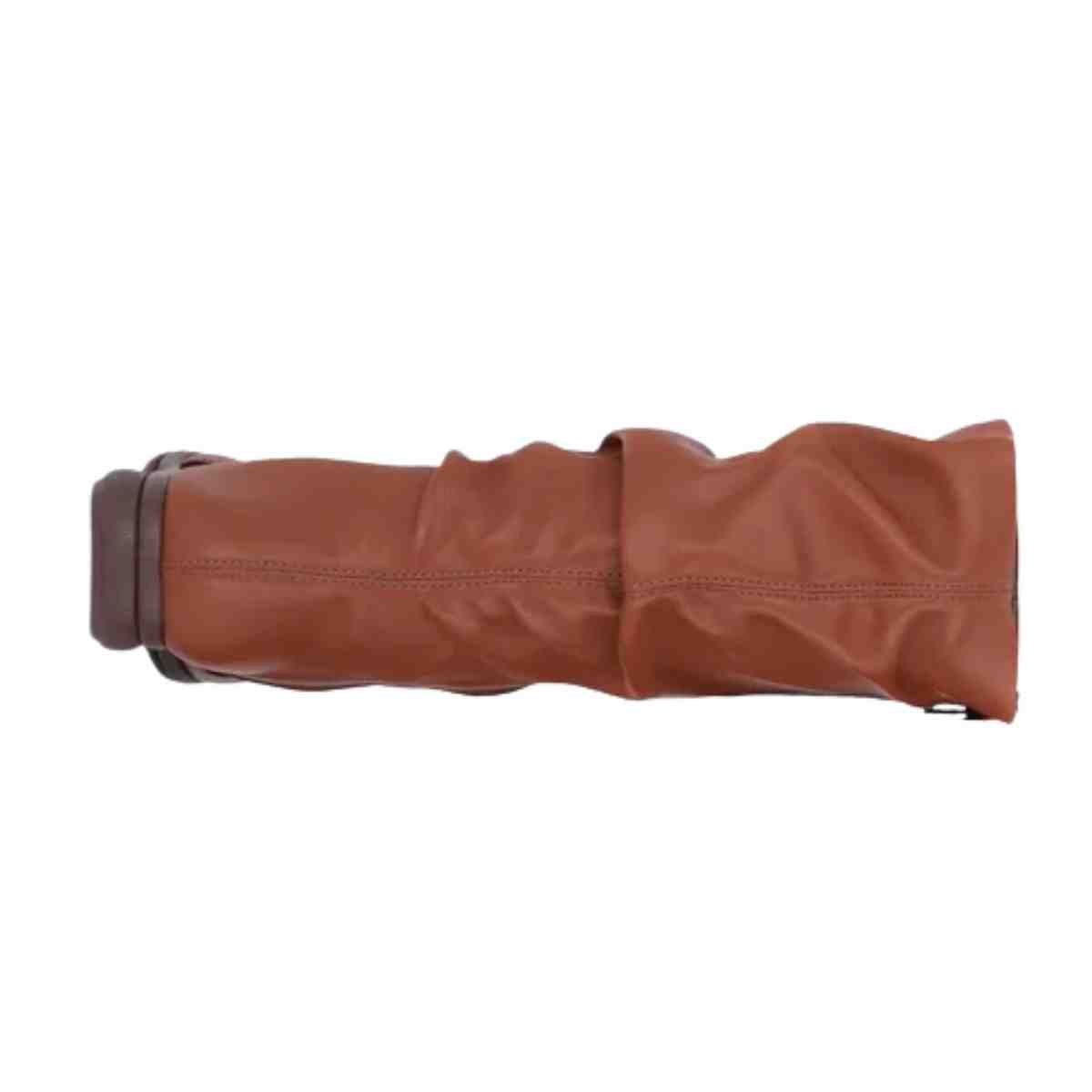 Bota Feminina Anabela Cano Médio Piccadilly Marrom Marrom 6