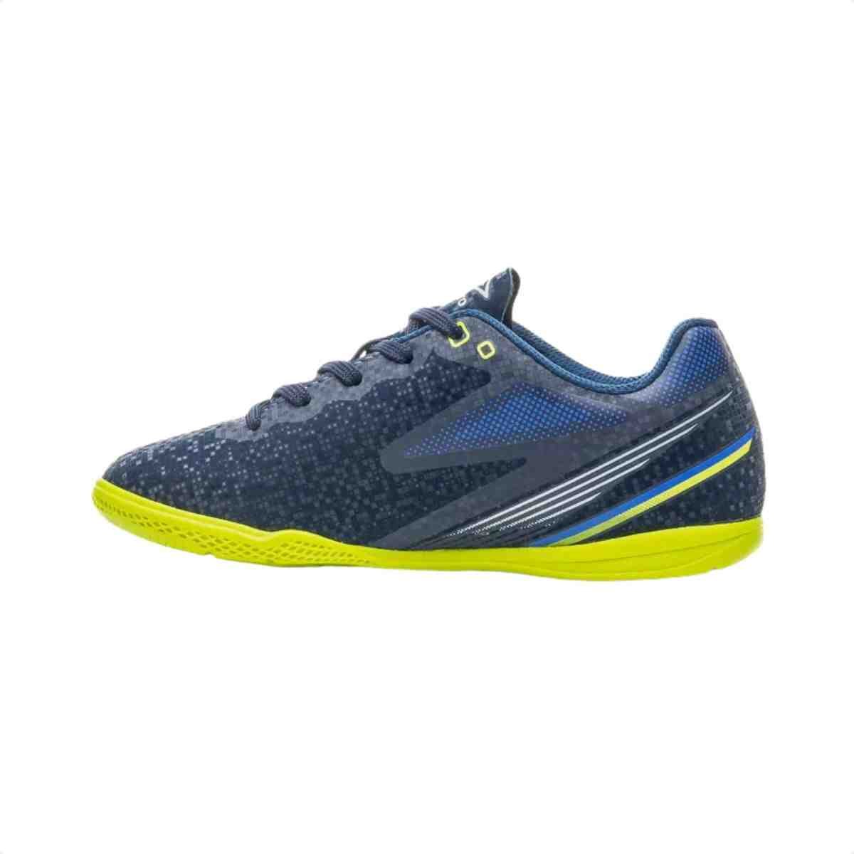 Chuteira Indoor Infantil Umbro Techno Ii Jr Preto Cinza 5