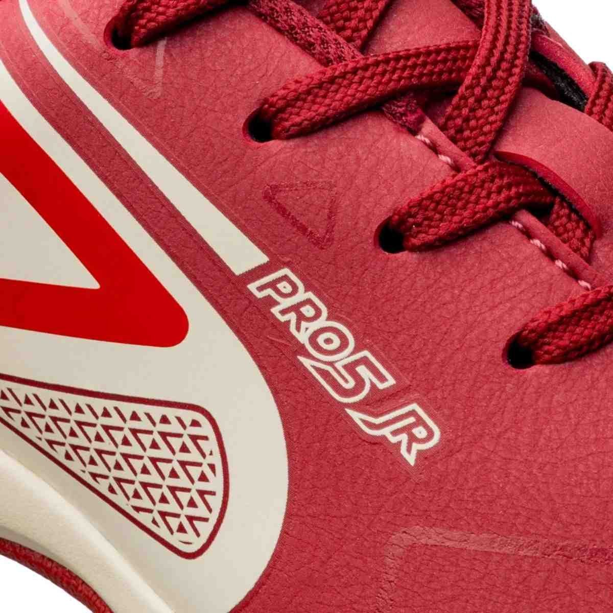 Chuteira Indoor Infantil Umbro Pro 5 Jr Vermelho Vermelho 5