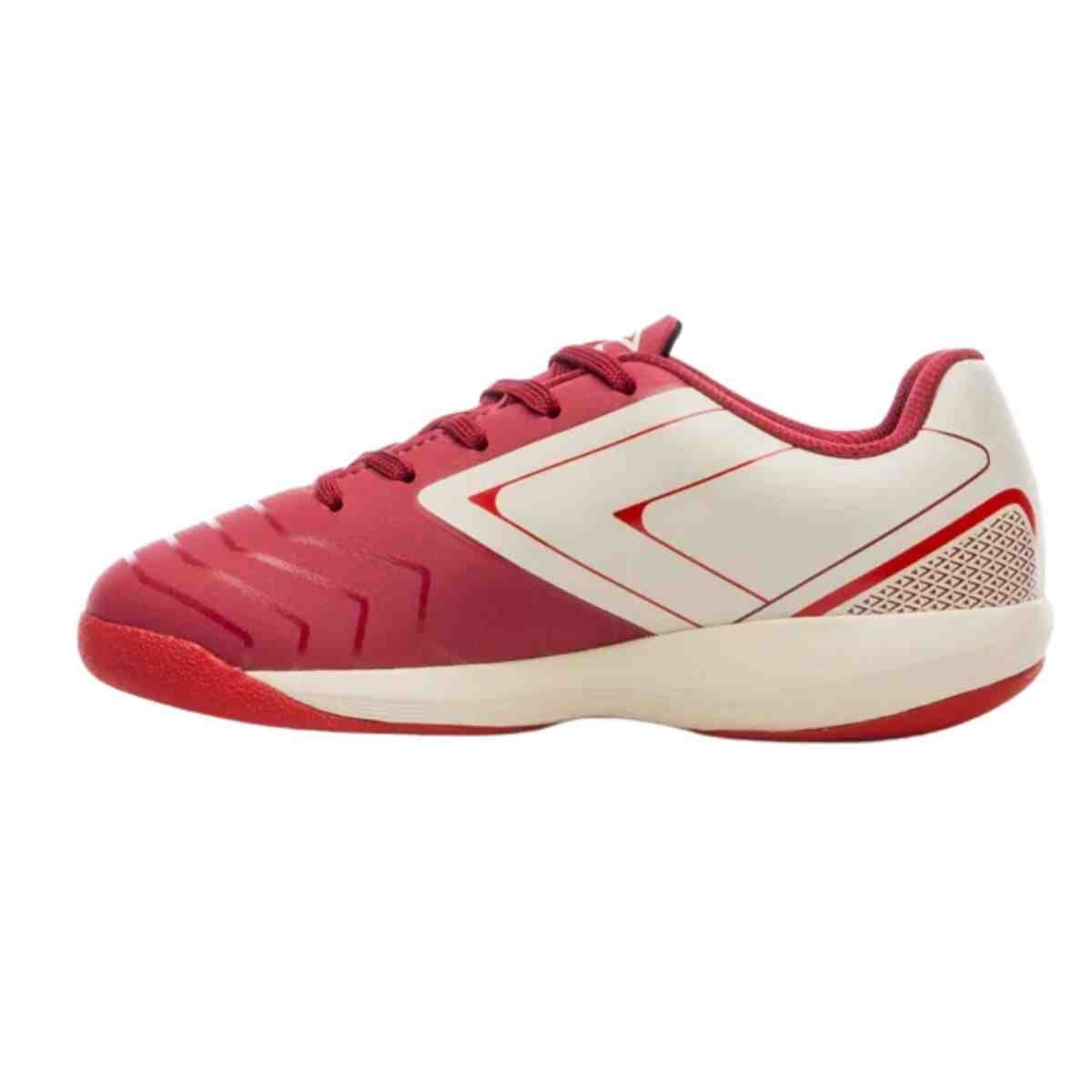 Chuteira Indoor Infantil Umbro Pro 5 Jr Vermelho Vermelho 6