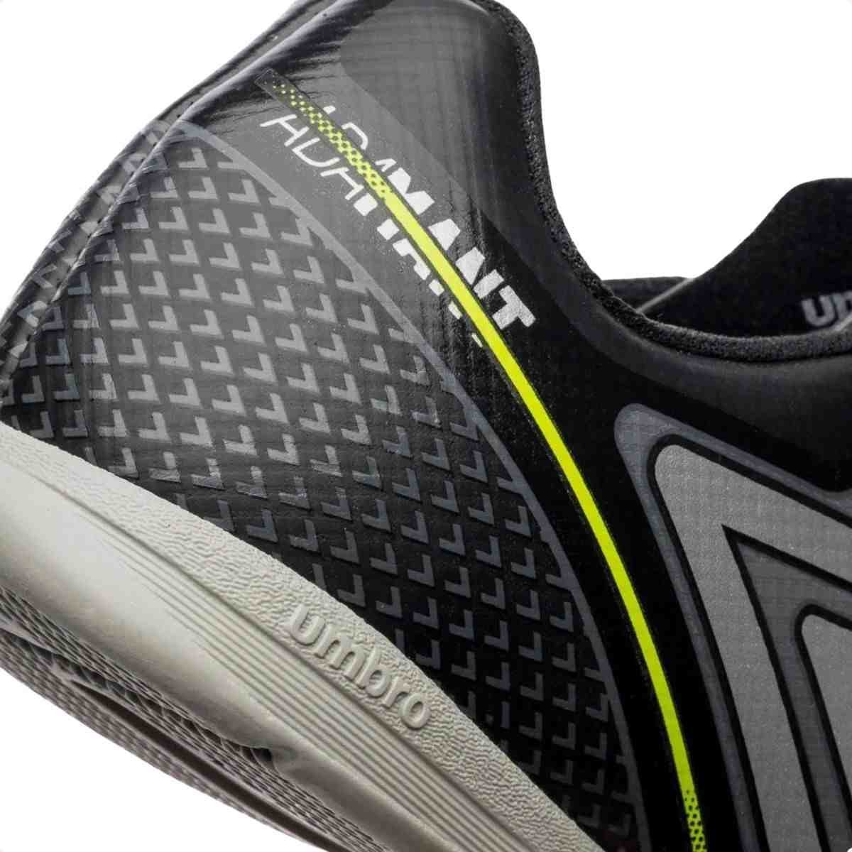 Chuteira Indoor Inf Umbro Adamant Top Speed Jr Preto Preto/Grafite 3