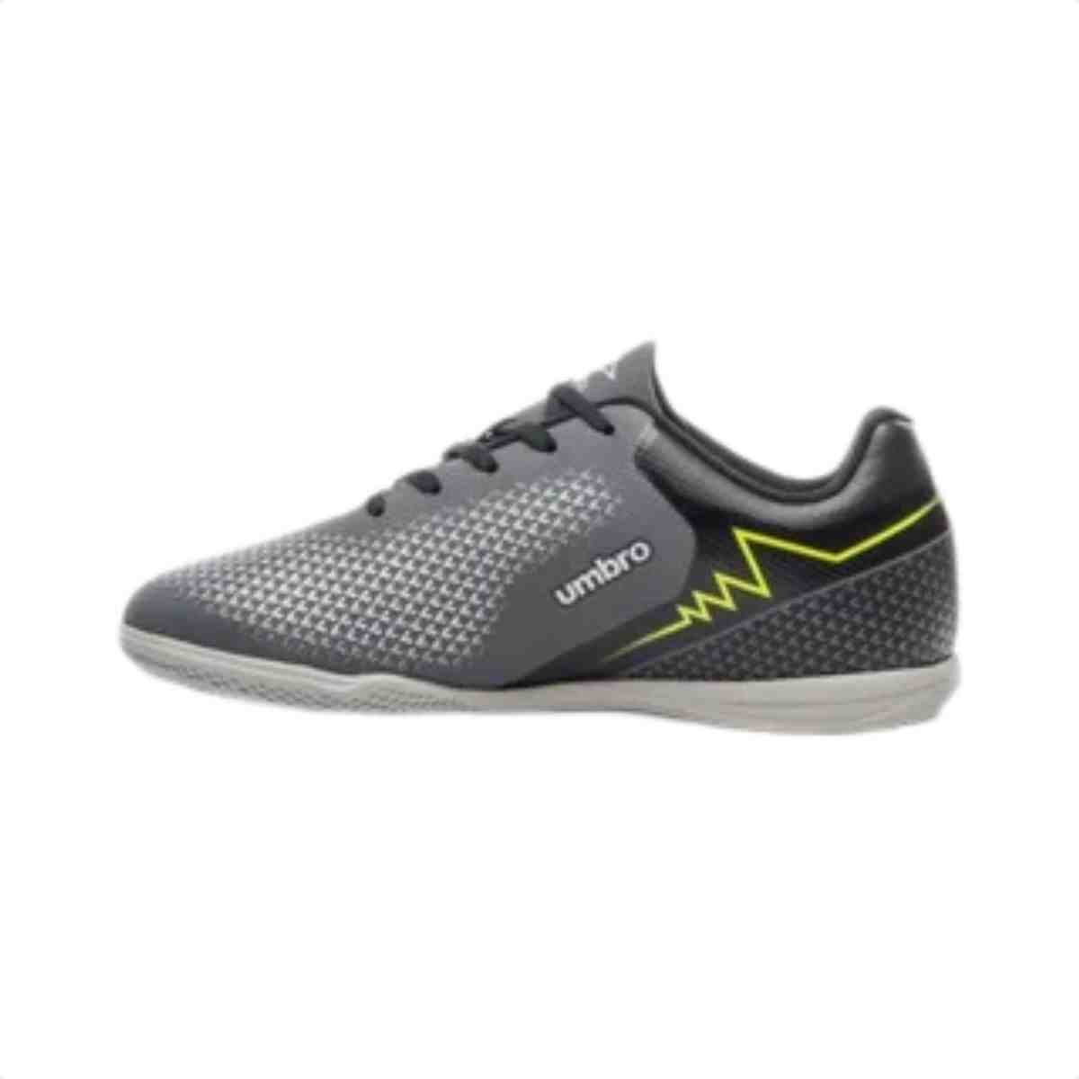 Chuteira Indoor Inf Umbro Adamant Top Speed Jr Preto Preto/Grafite 5