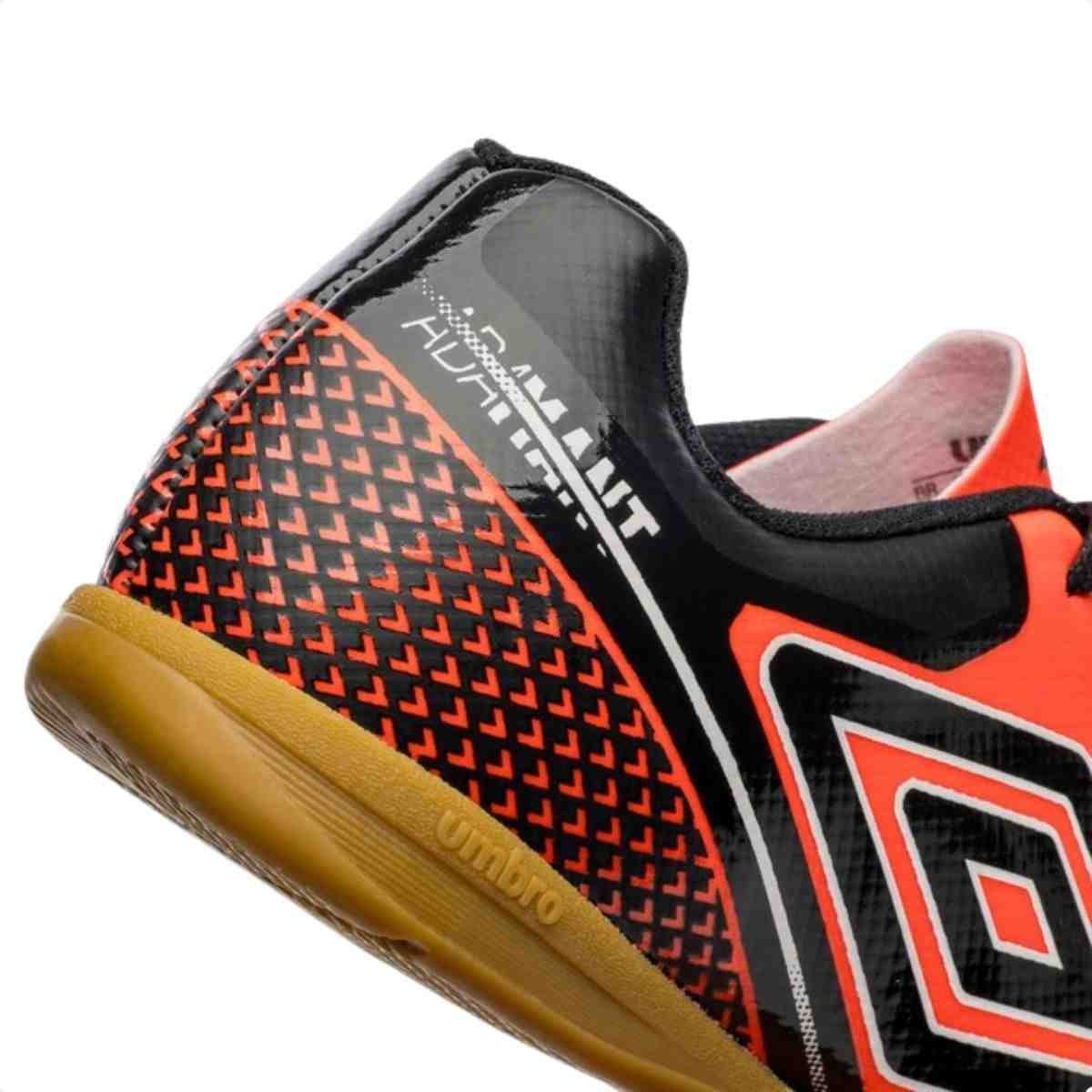 Chuteira Indoor Infantil Umbro Adamant Top Speed Jr Laranja Laranja 3