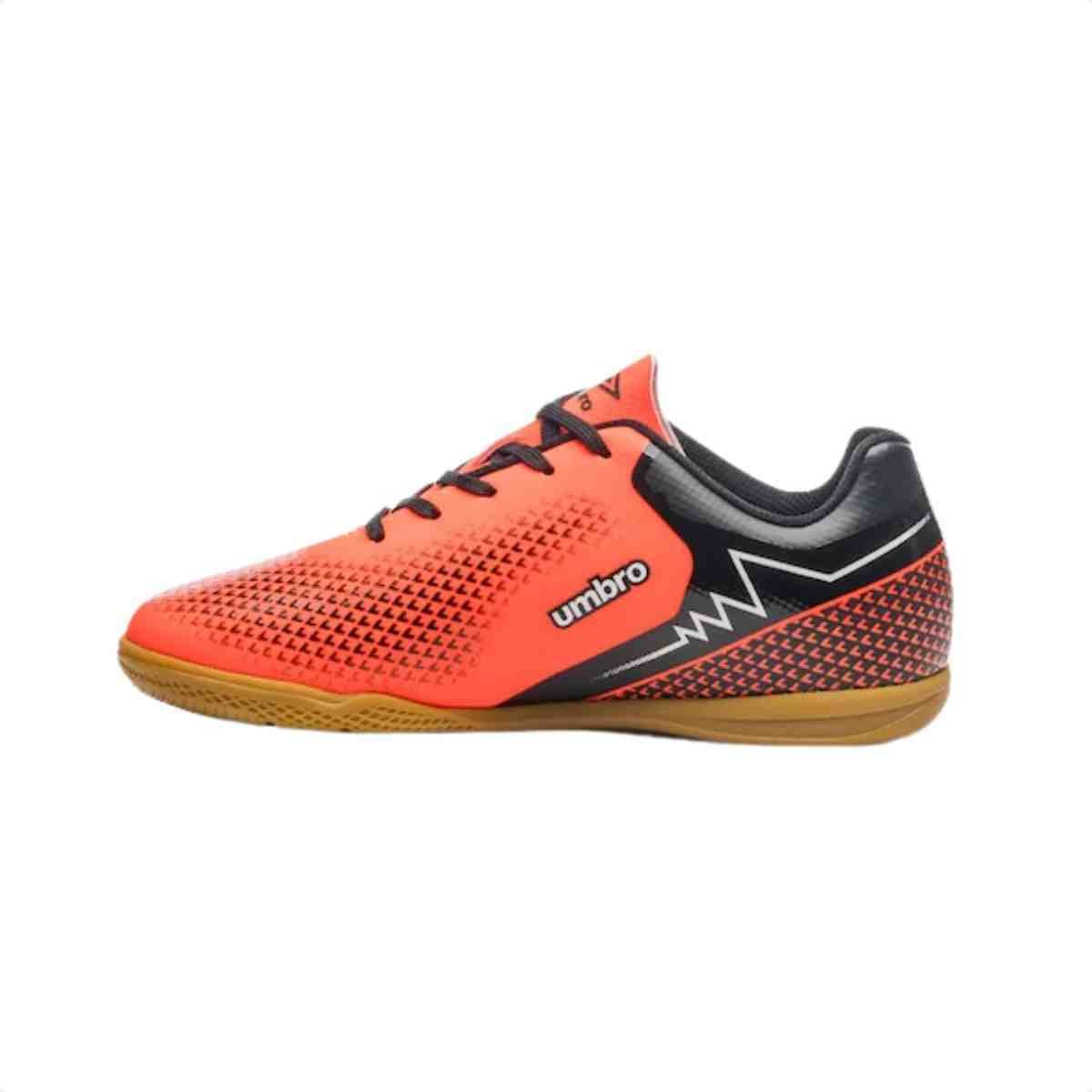 Chuteira Indoor Infantil Umbro Adamant Top Speed Jr Laranja Laranja 5