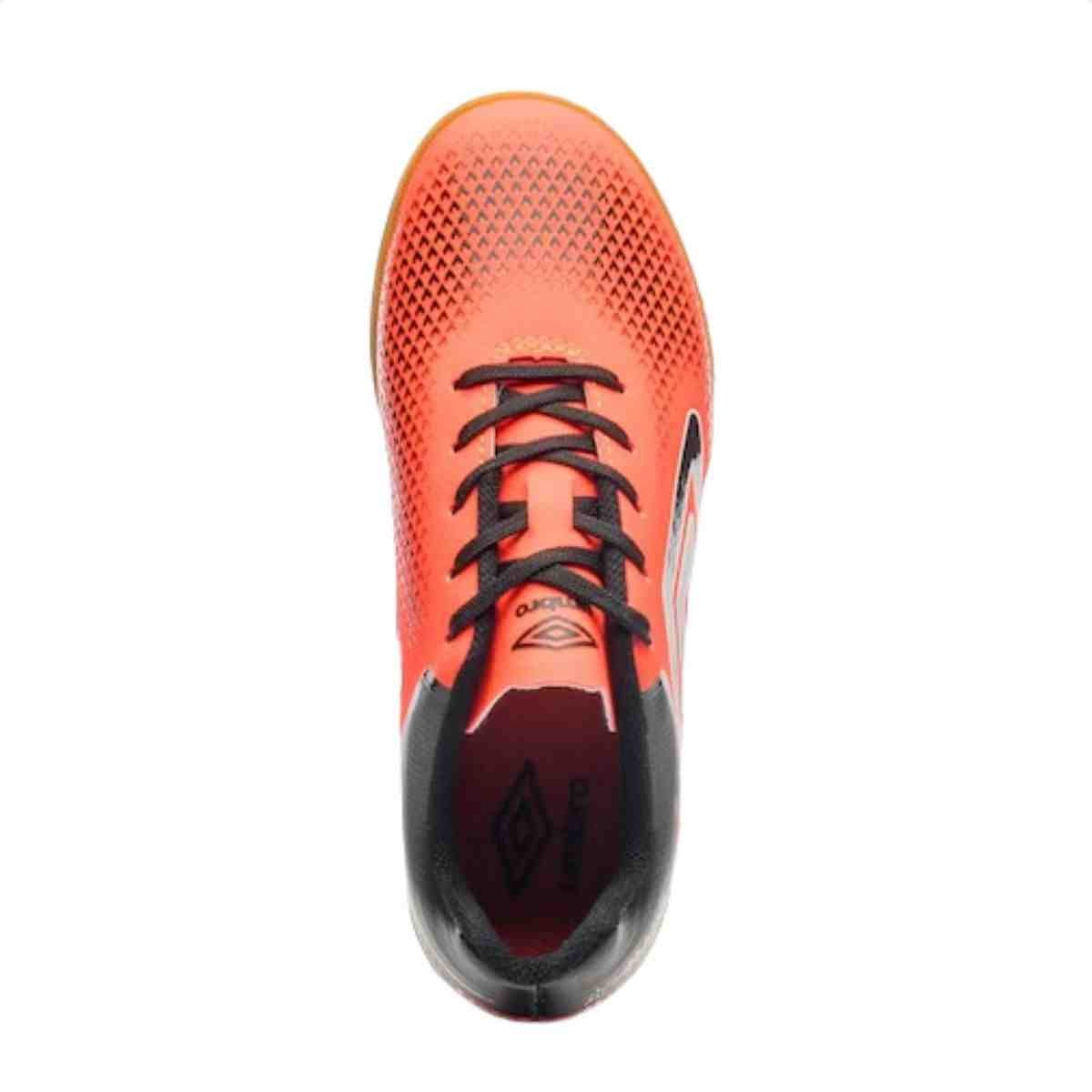Chuteira Indoor Infantil Umbro Adamant Top Speed Jr Laranja Laranja 6