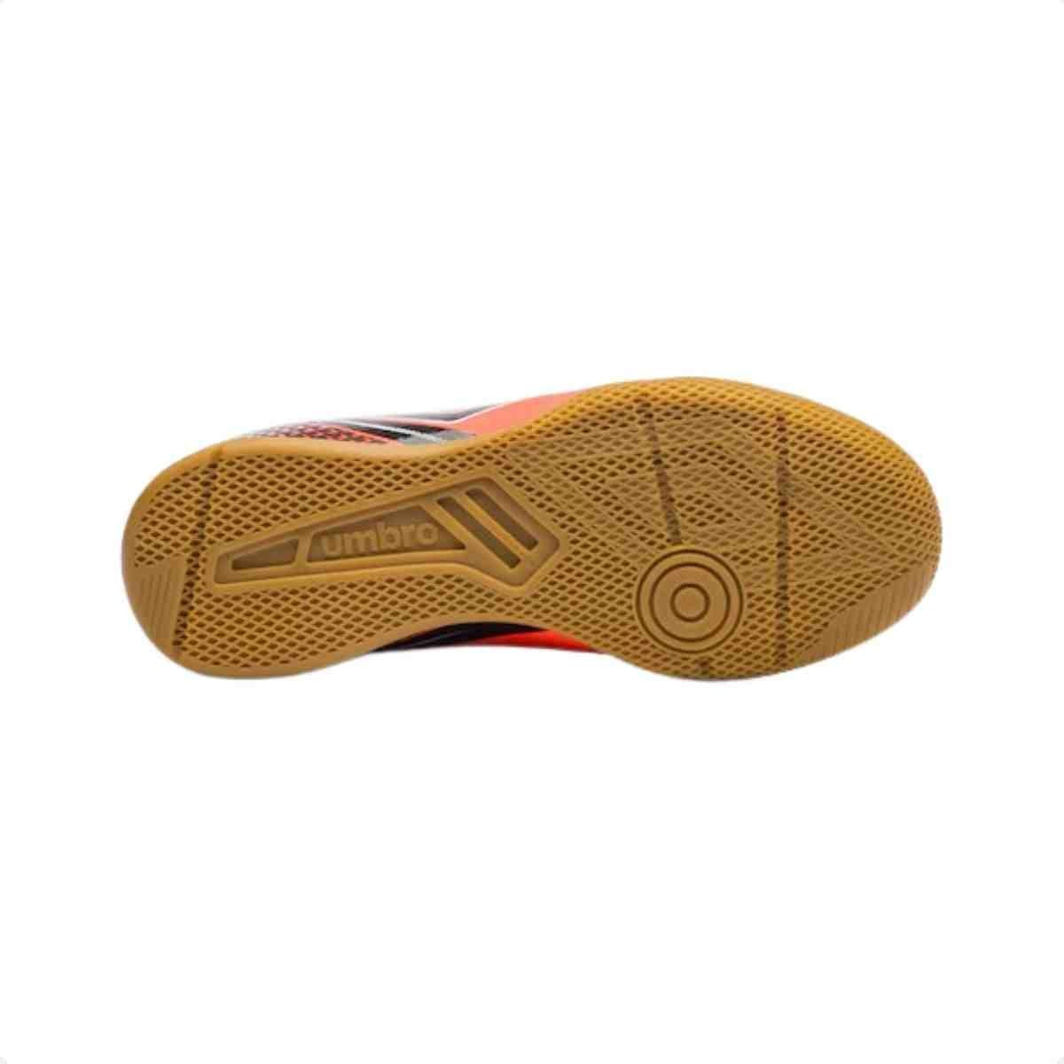 Chuteira Indoor Infantil Umbro Adamant Top Speed Jr Laranja Laranja 7