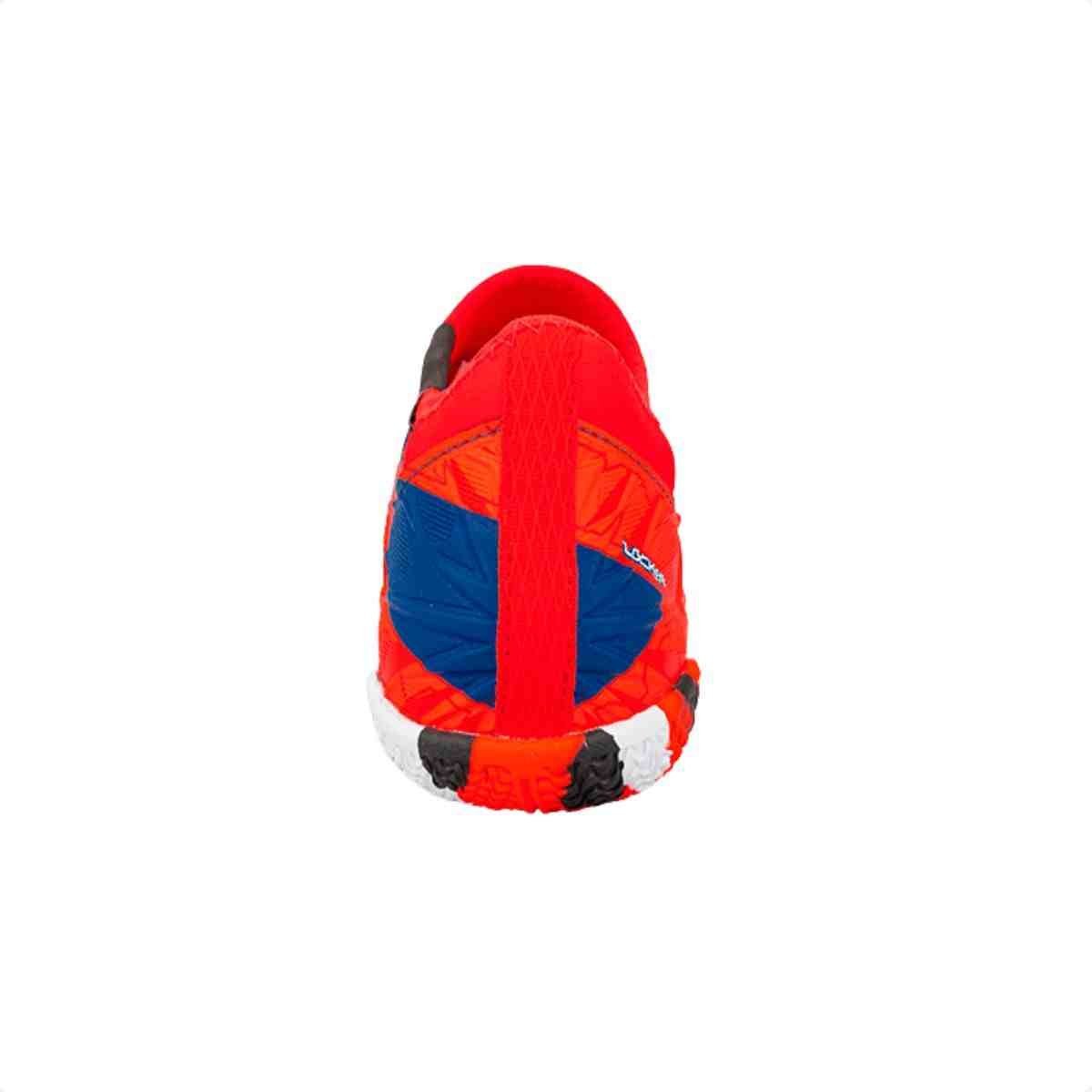 Chuteira Indoor Infantil Penalty Rx Locker Kids Y-3 Laranja E Azul Azul/Laranja 3