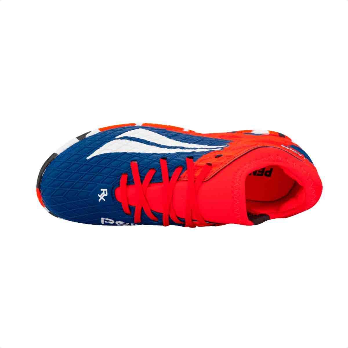 Chuteira Indoor Infantil Penalty Rx Locker Kids Y-3 Laranja E Azul Azul/Laranja 5