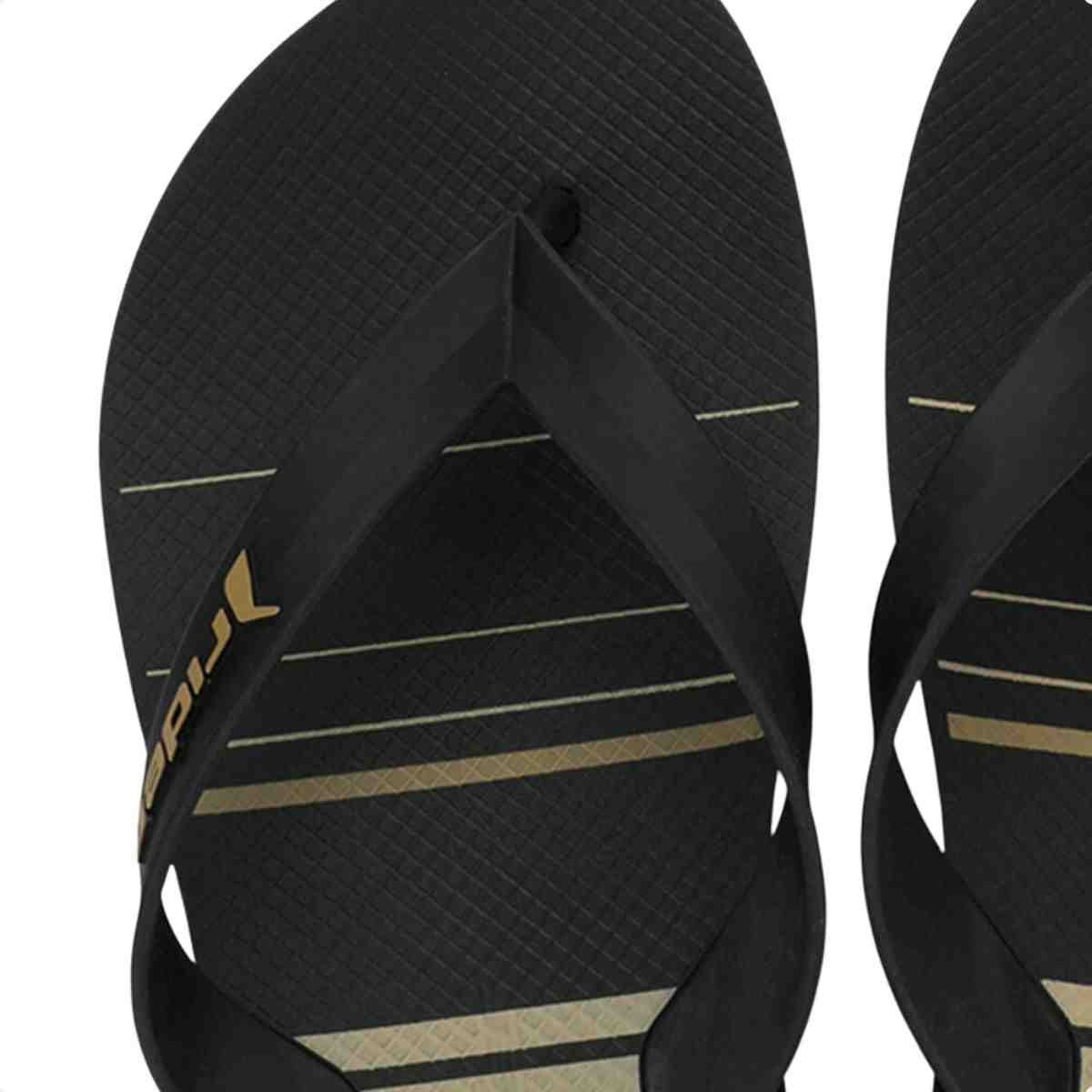 Chinelo Dedo Infantil Rider Feel Urban Preto Preto 3