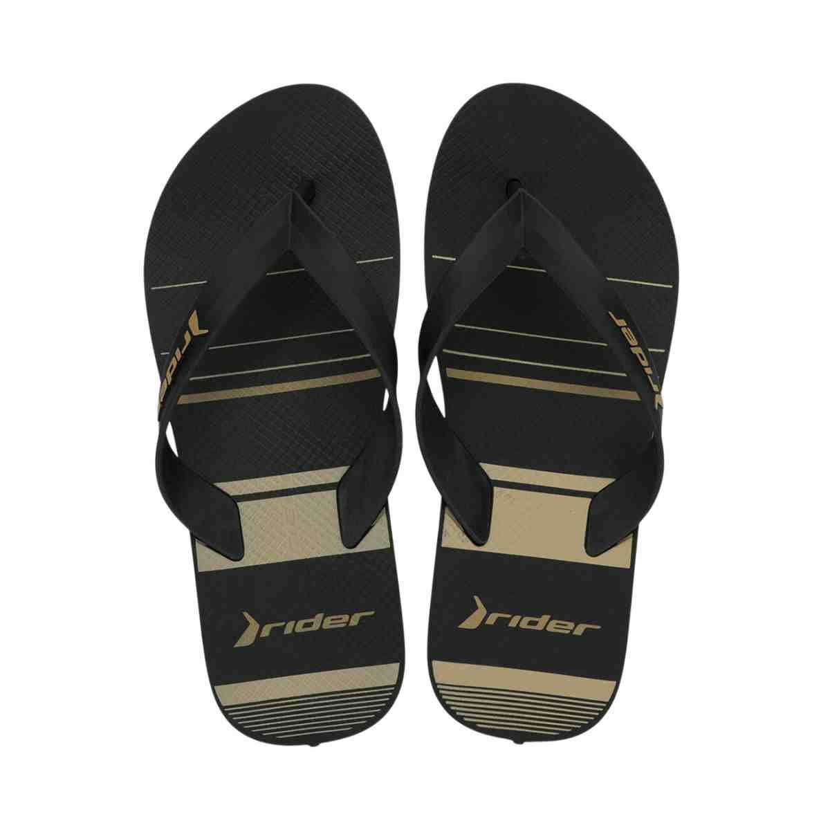 Chinelo Dedo Infantil Rider Feel Urban Preto Preto 4