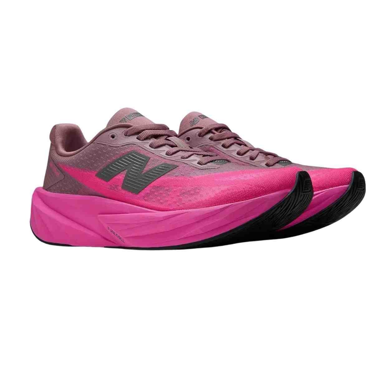 Tênis Corrida Feminino Fila Fuelcell Rebel V5 Rosa Rosa 2