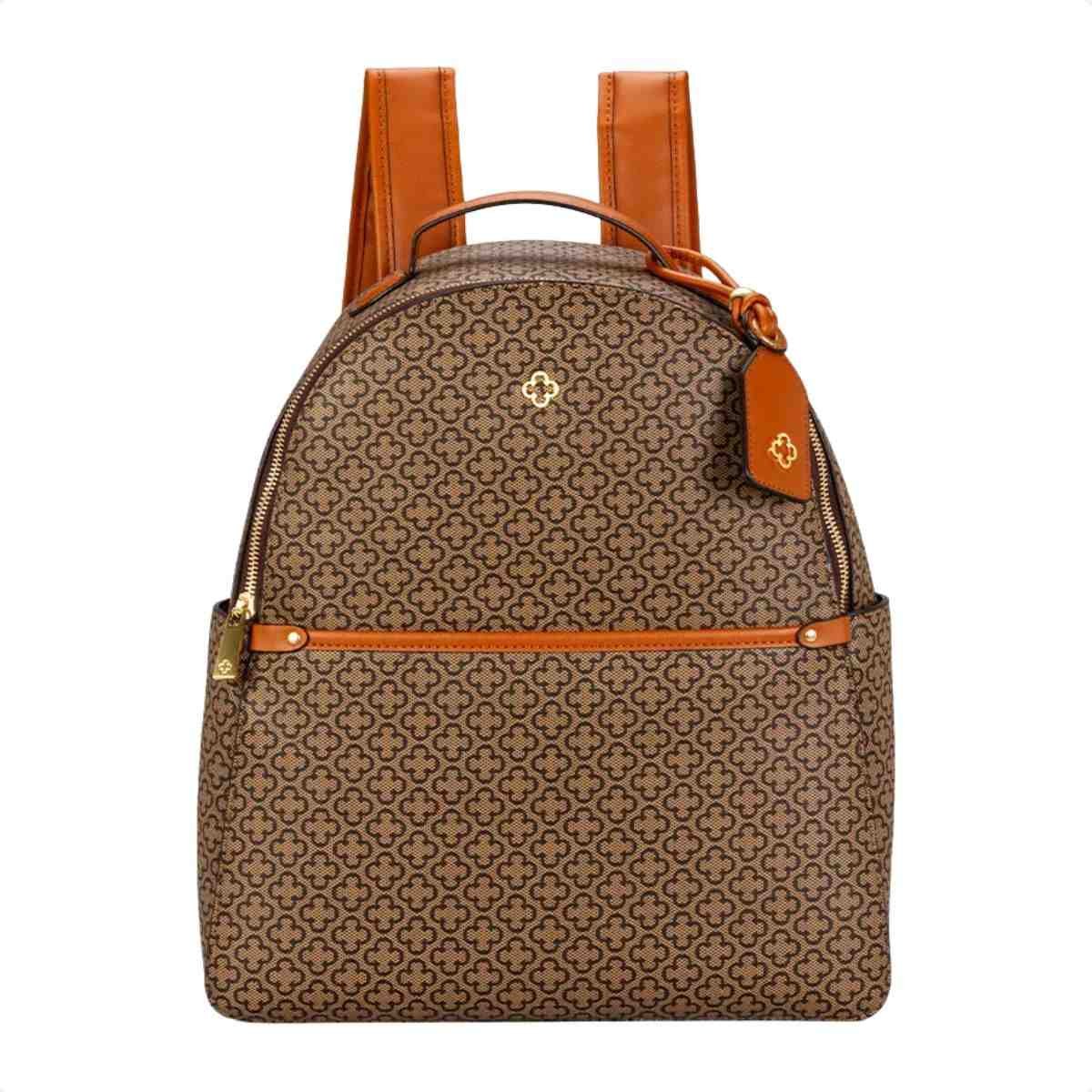 Bolsa Mochila Feminina Capodarte Caramelo Marrom 1