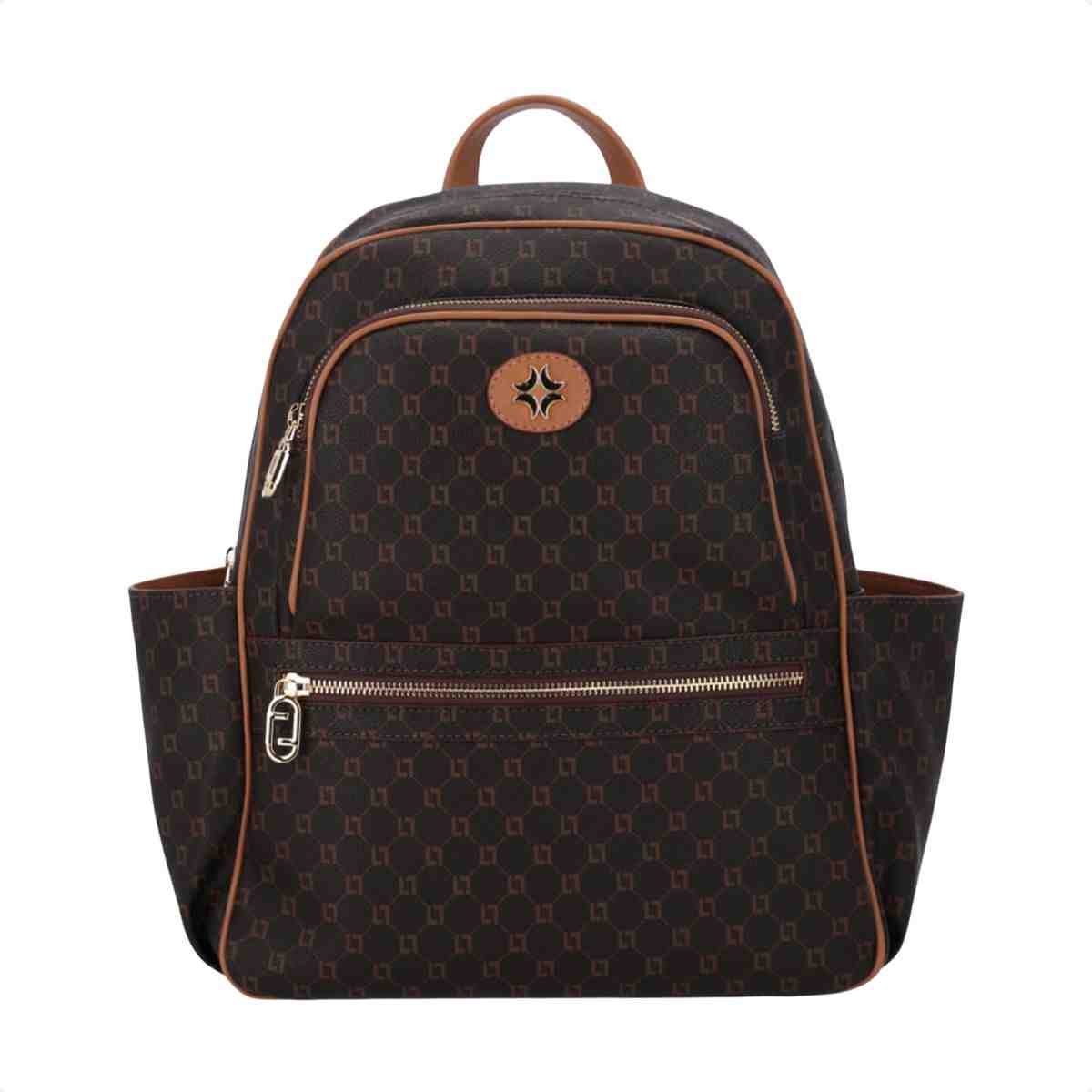 Bolsa Mochila Feminina Luz Da Lua Mocca