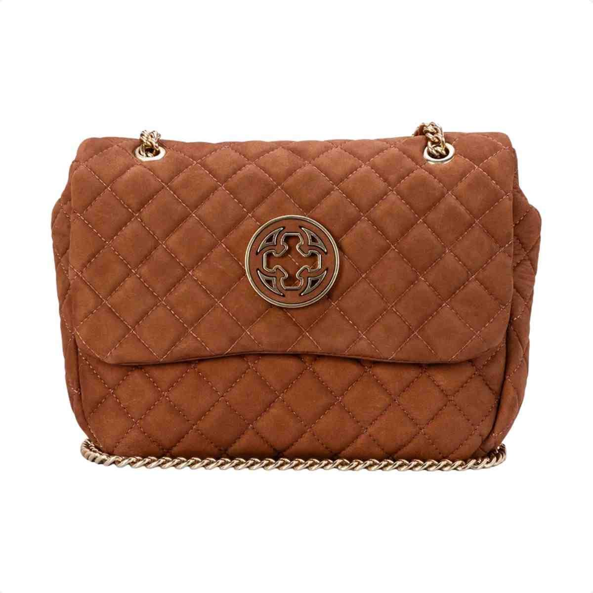 Bolsa Tiracolo  Feminino Capodarte Marrom